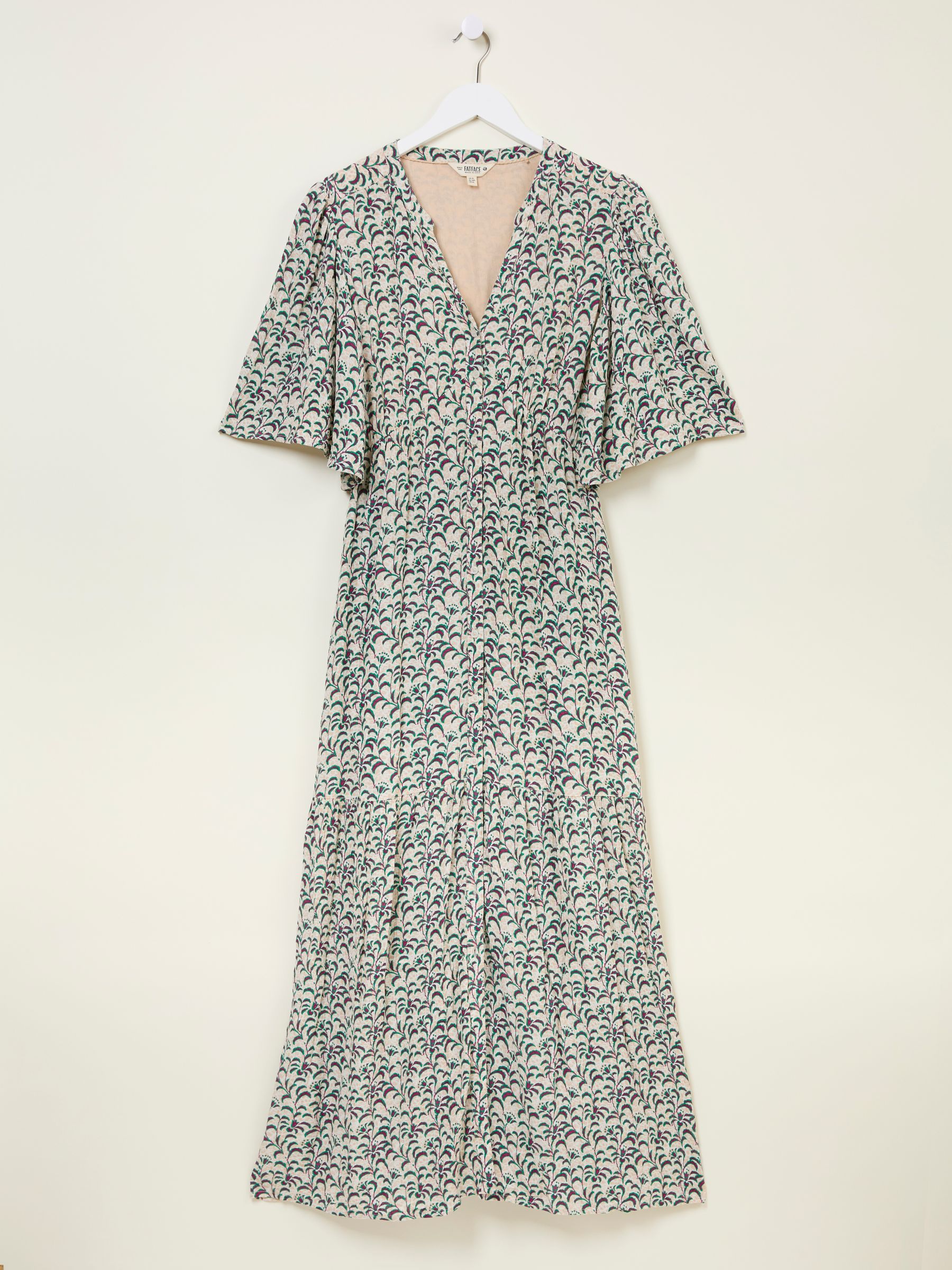 Paige Multi Vine Floral Midi Dress - Image 5 of 5