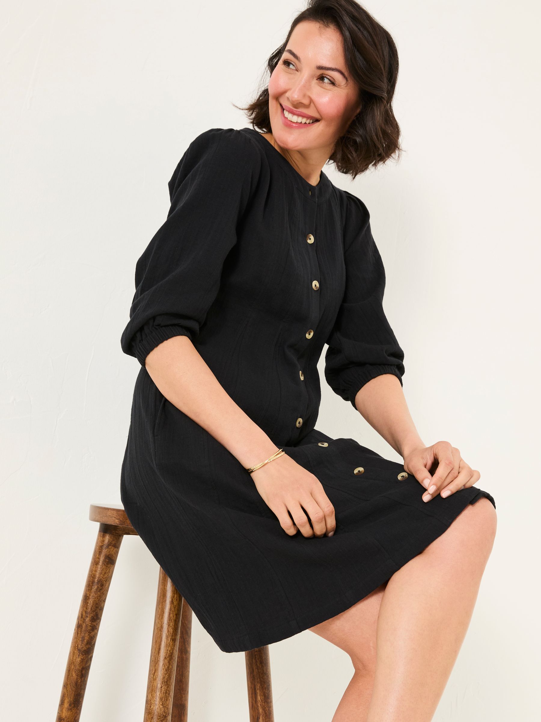 Anais Black Dress - Image 4 of 6