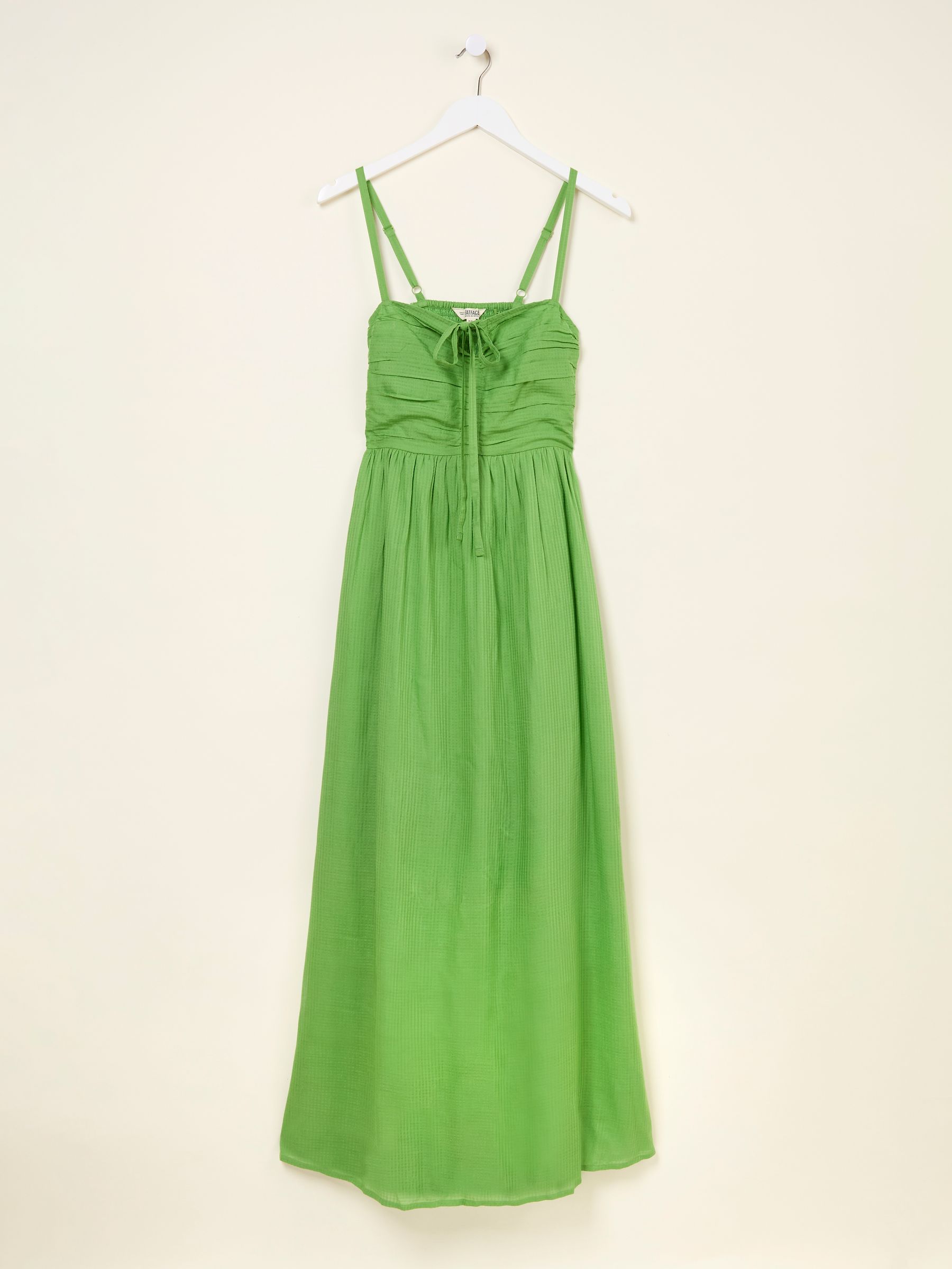 Meg Bright Green Midi Dress - Image 6 of 7