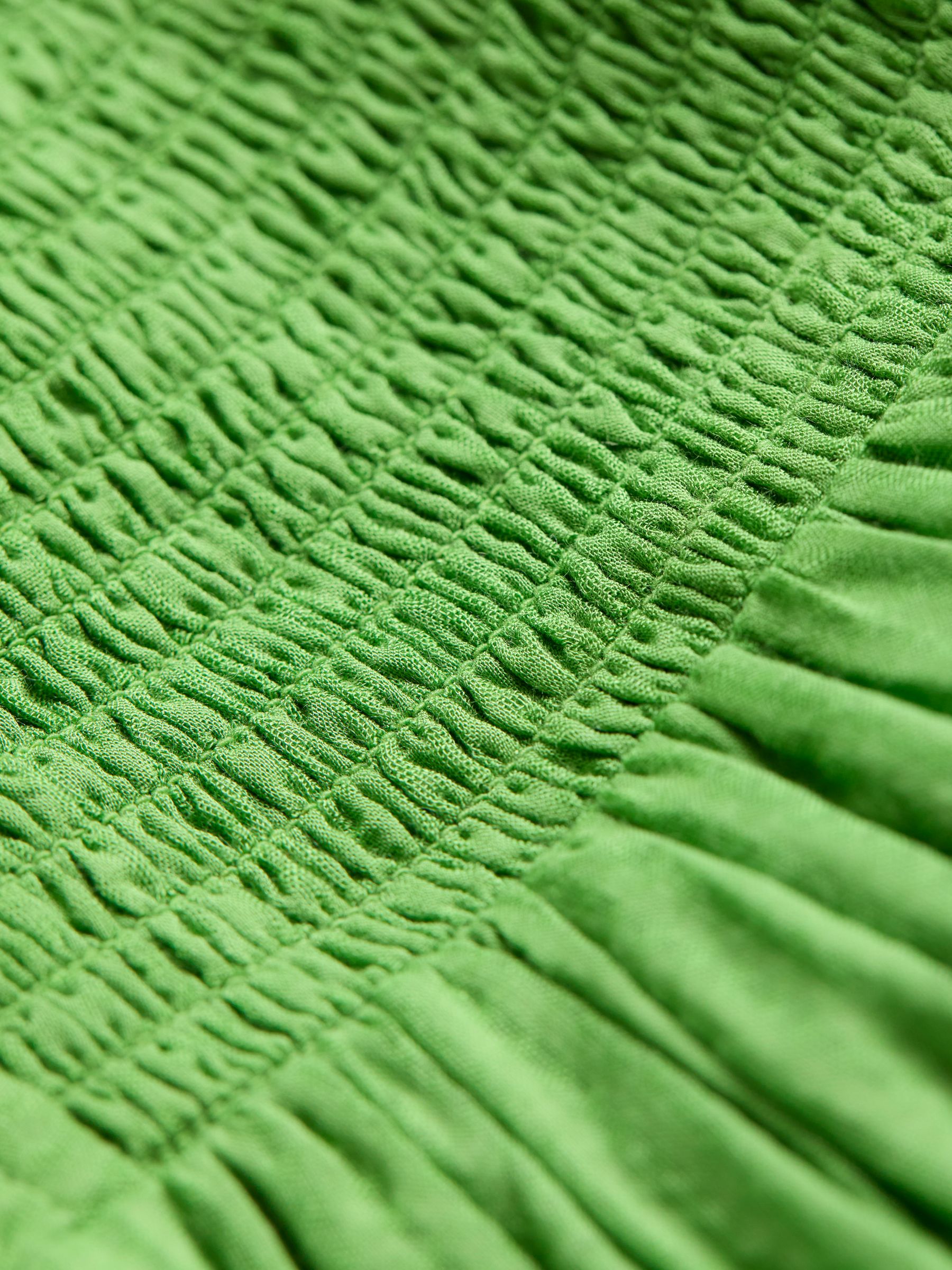 Meg Bright Green Midi Dress - Image 7 of 7
