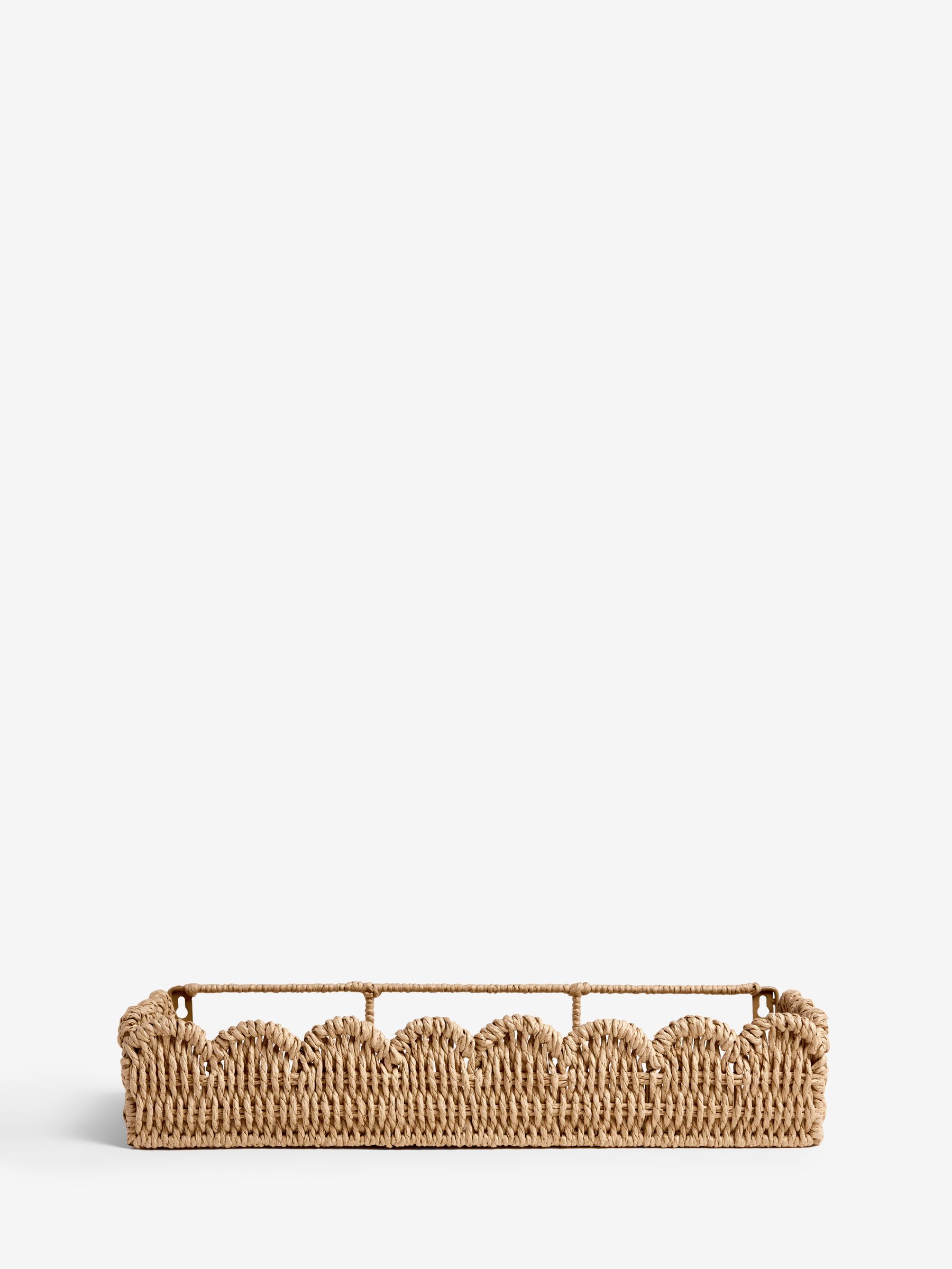 Natural Elodie Scallop Wall Shelf - Image 4 of 6
