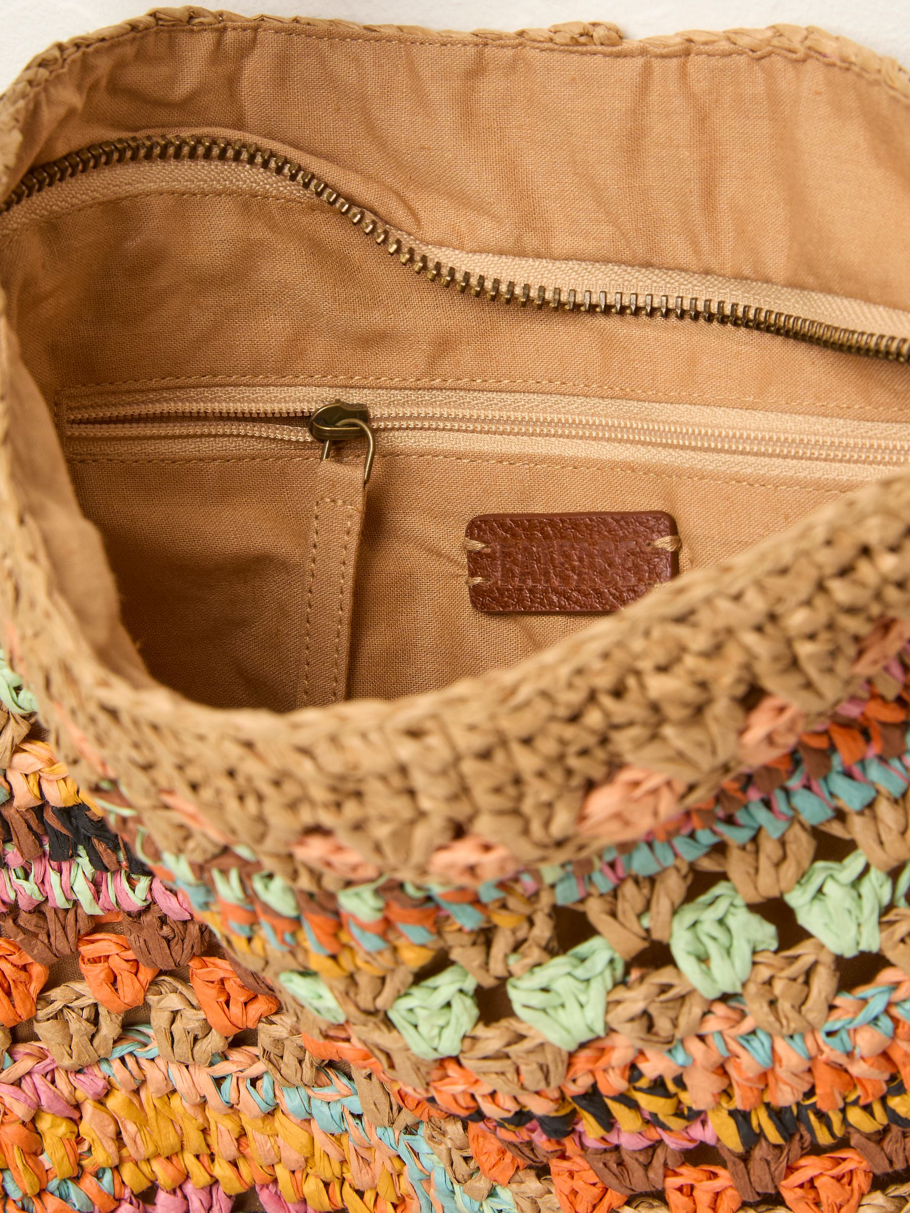 Multi Raffia Cross-Body Bag - Image 2 of 4