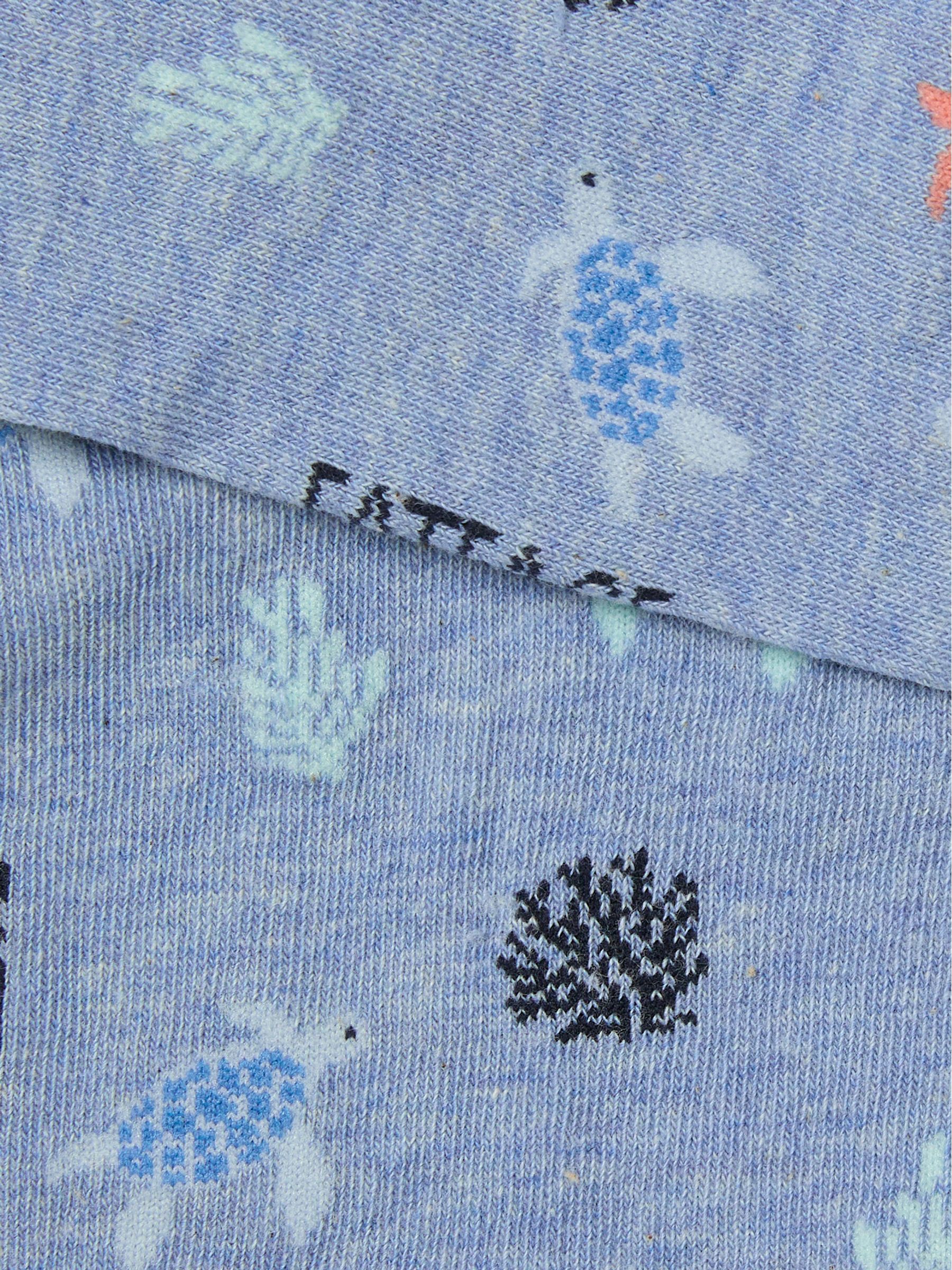 Blue Turtle Trainer Socks - Image 2 of 2
