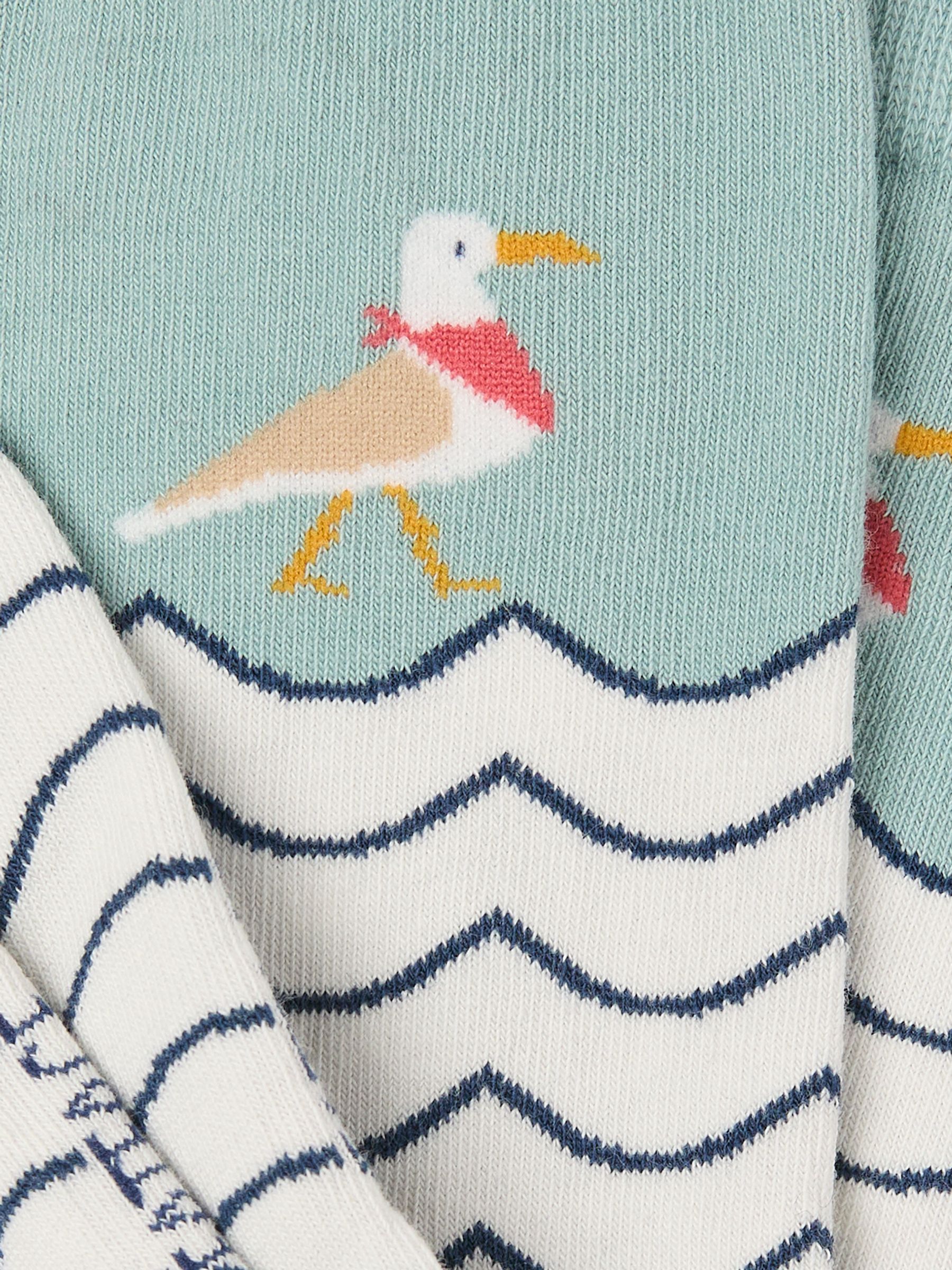 Green Seagull Socks - Image 2 of 2