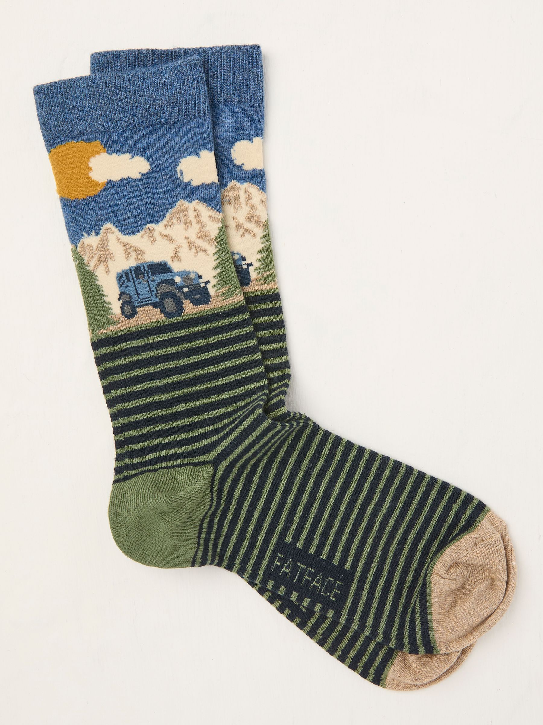 Navy Blue Off Roader Socks - Image 1 of 2