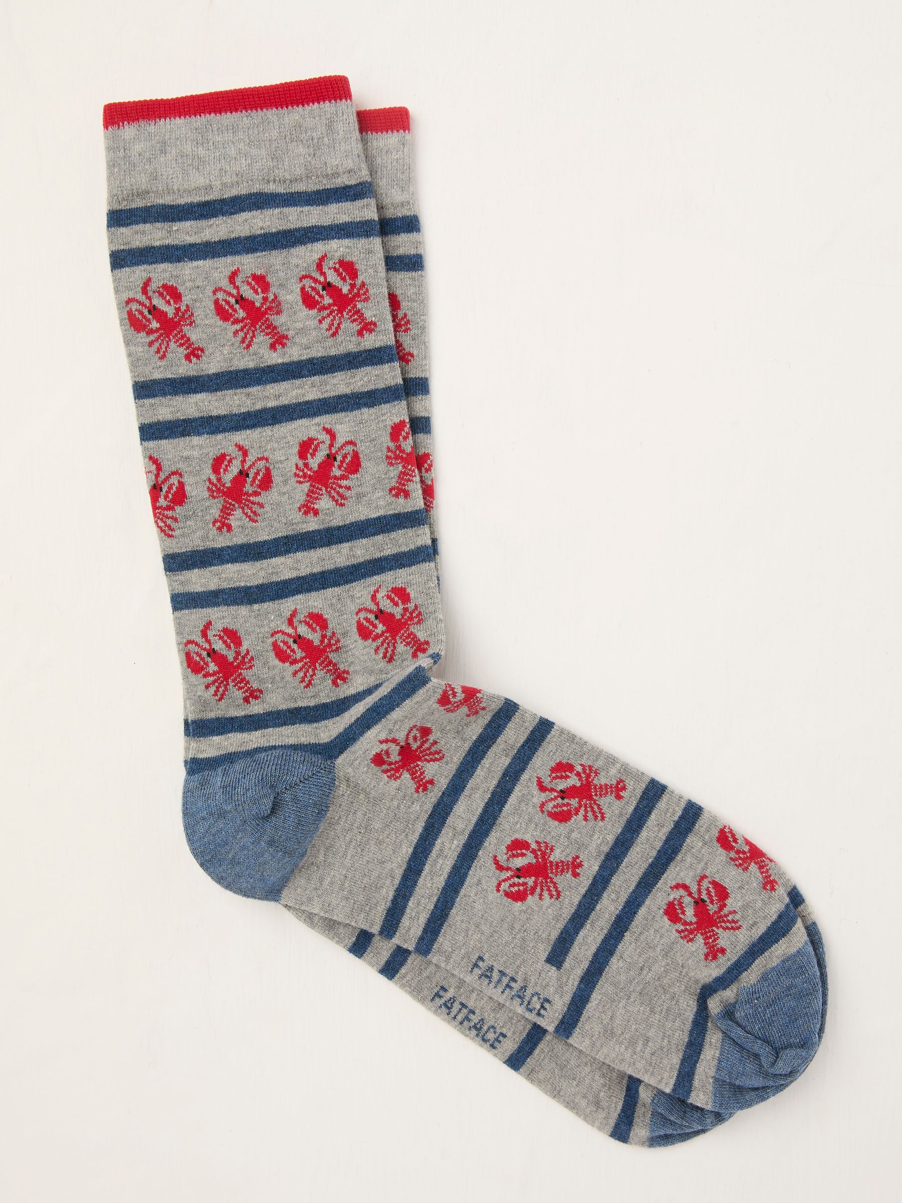 Grey Lobster Socks - Image 1 of 2
