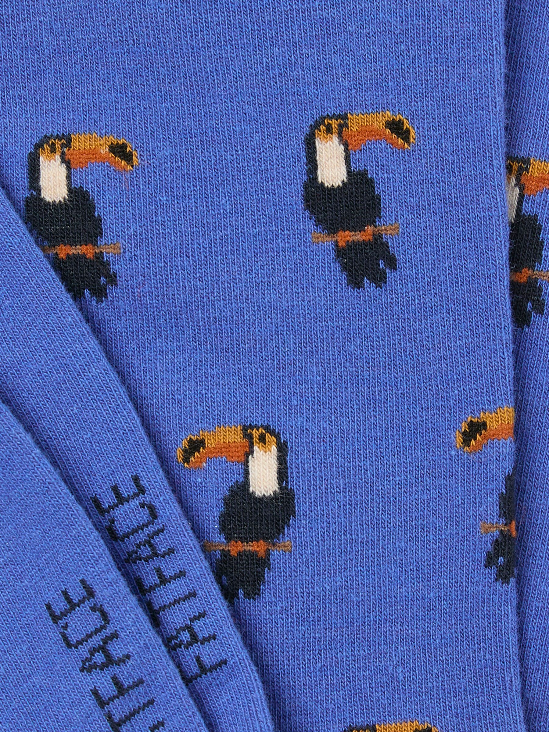 Blue Toucan Socks - Image 2 of 2