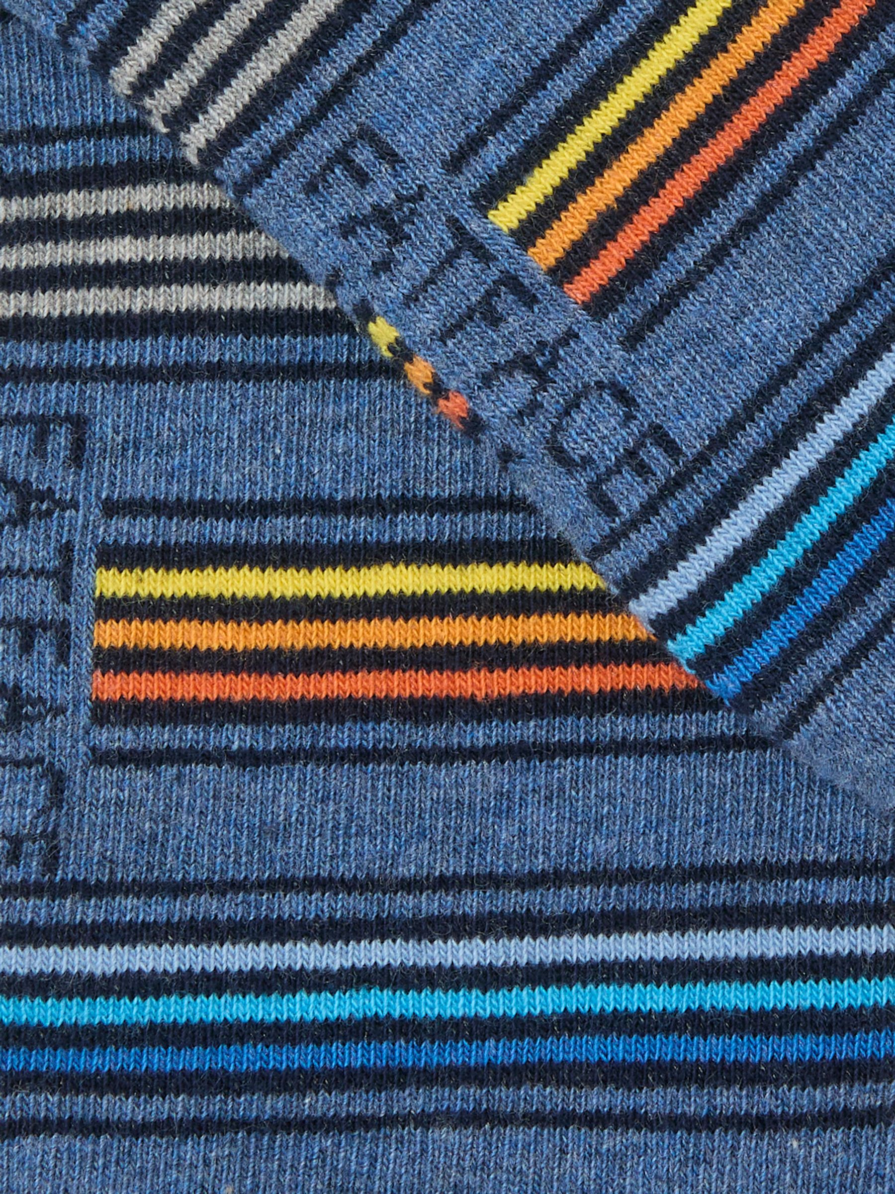 Blue Stripe Socks - Image 2 of 2