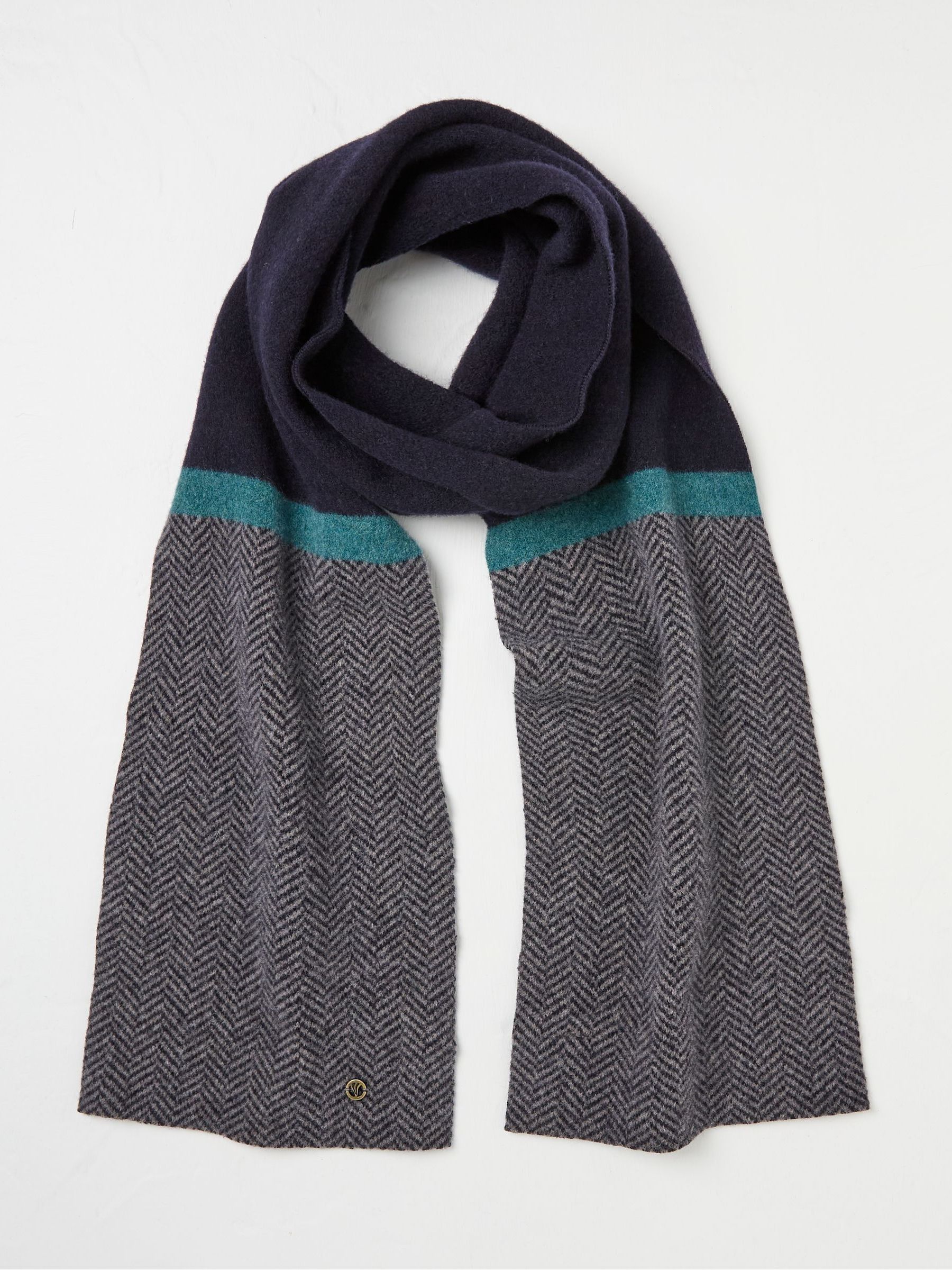 Grey Lambswool Scarf - Image 1 of 2