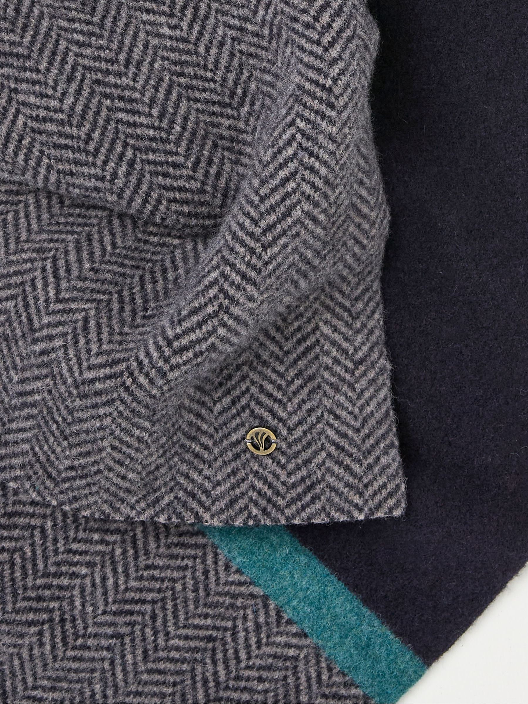 Grey Lambswool Scarf - Image 2 of 2