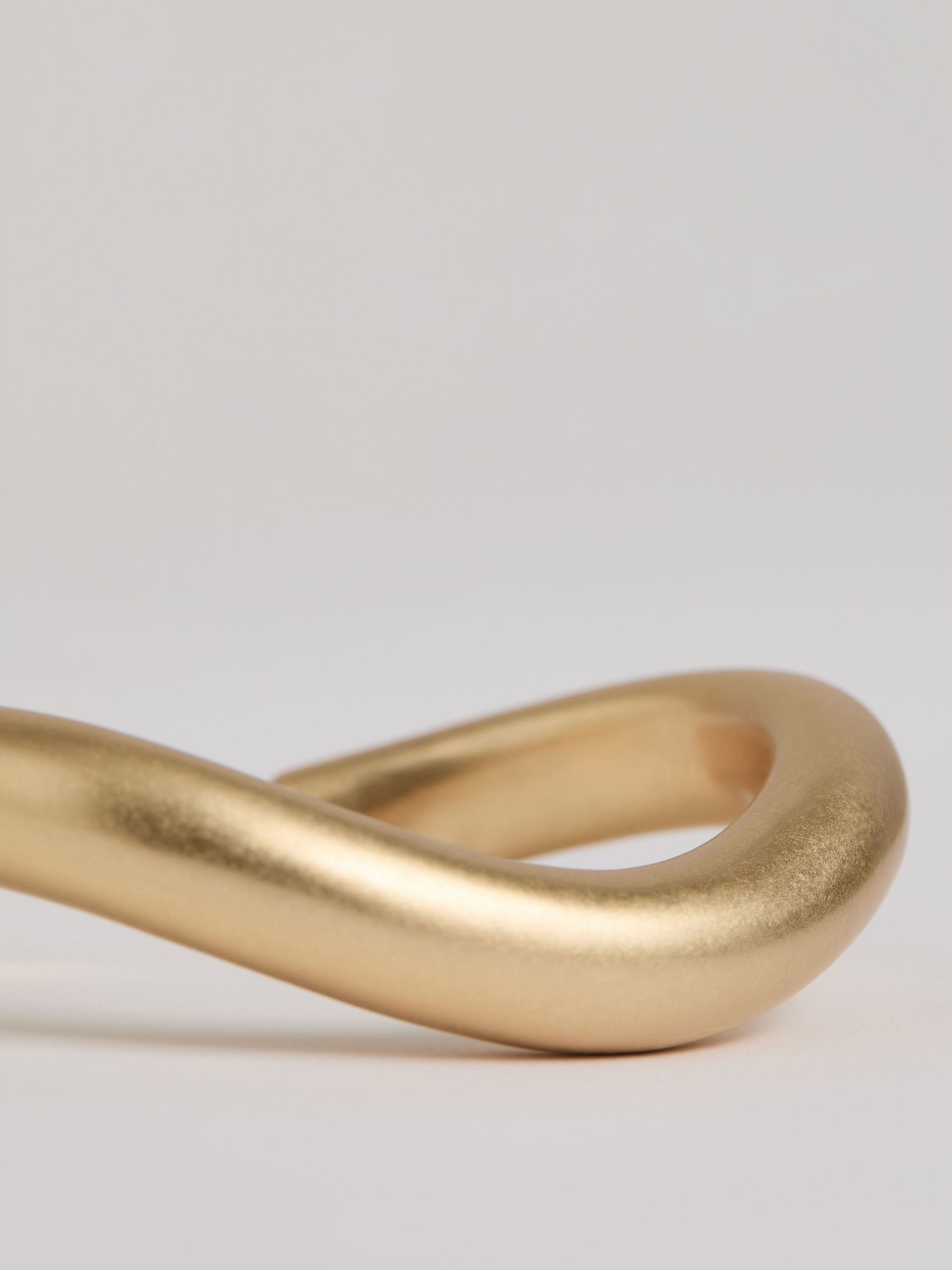 Wave Cuff in Gold Tone - Image 4 of 6
