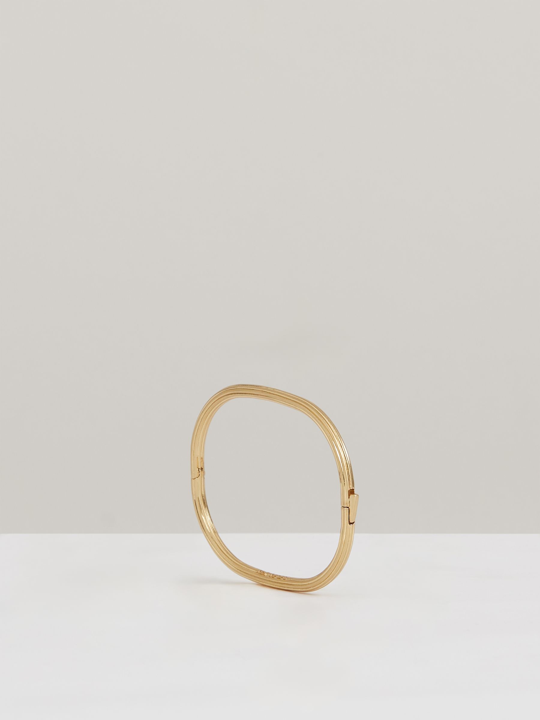Contour Hinged Cuff in Gold Tone - Image 3 of 6