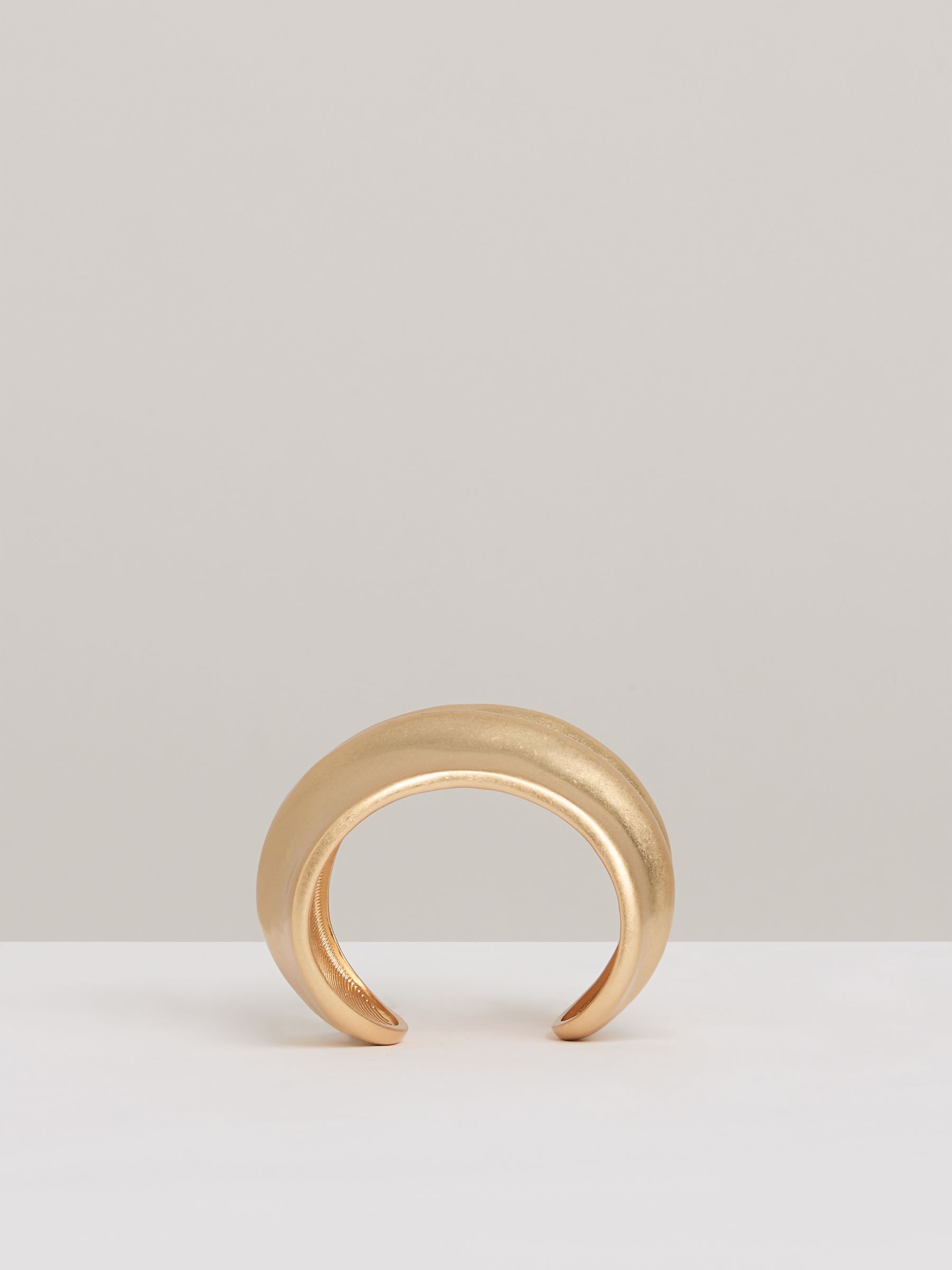 Sculptural Cuff in Gold Tone - Image 5 of 6