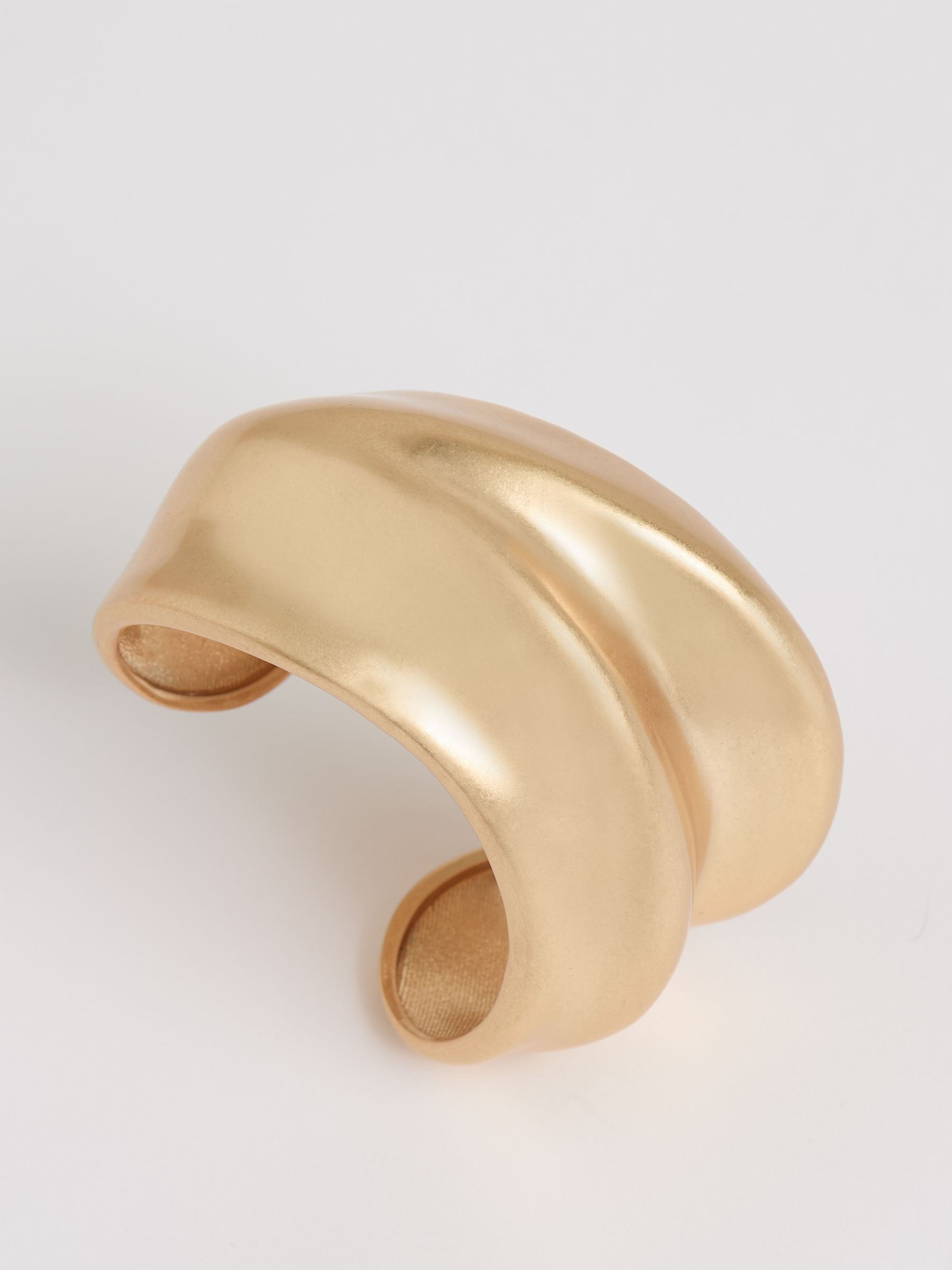 Sculptural Cuff in Gold Tone - Image 6 of 6