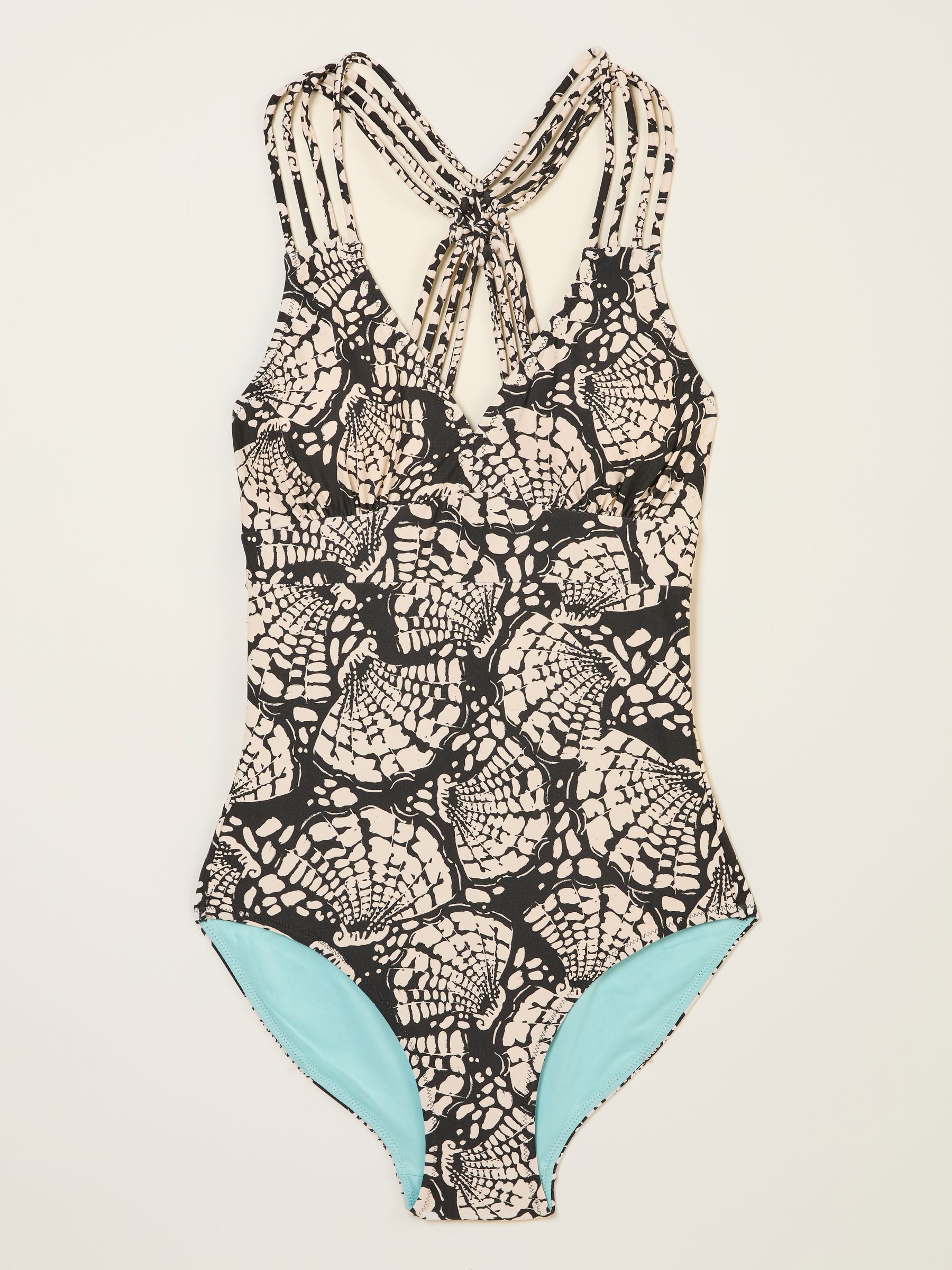 Hope Black Mono Shell Macrame Swimsuit - Image 6 of 6