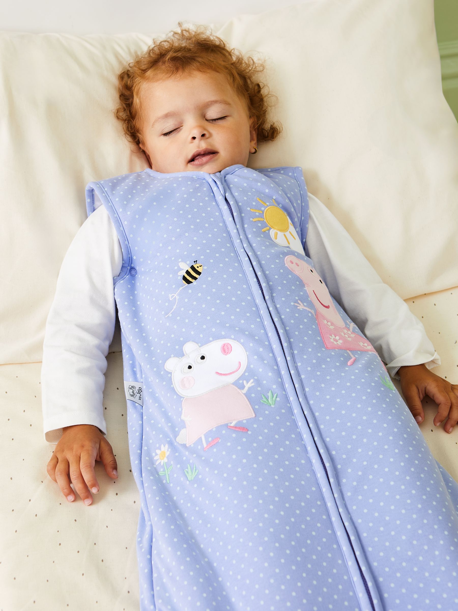 Peppa Pig Appliqué 2.5 Tog Toddler Sleeping Bag - Image 2 of 4