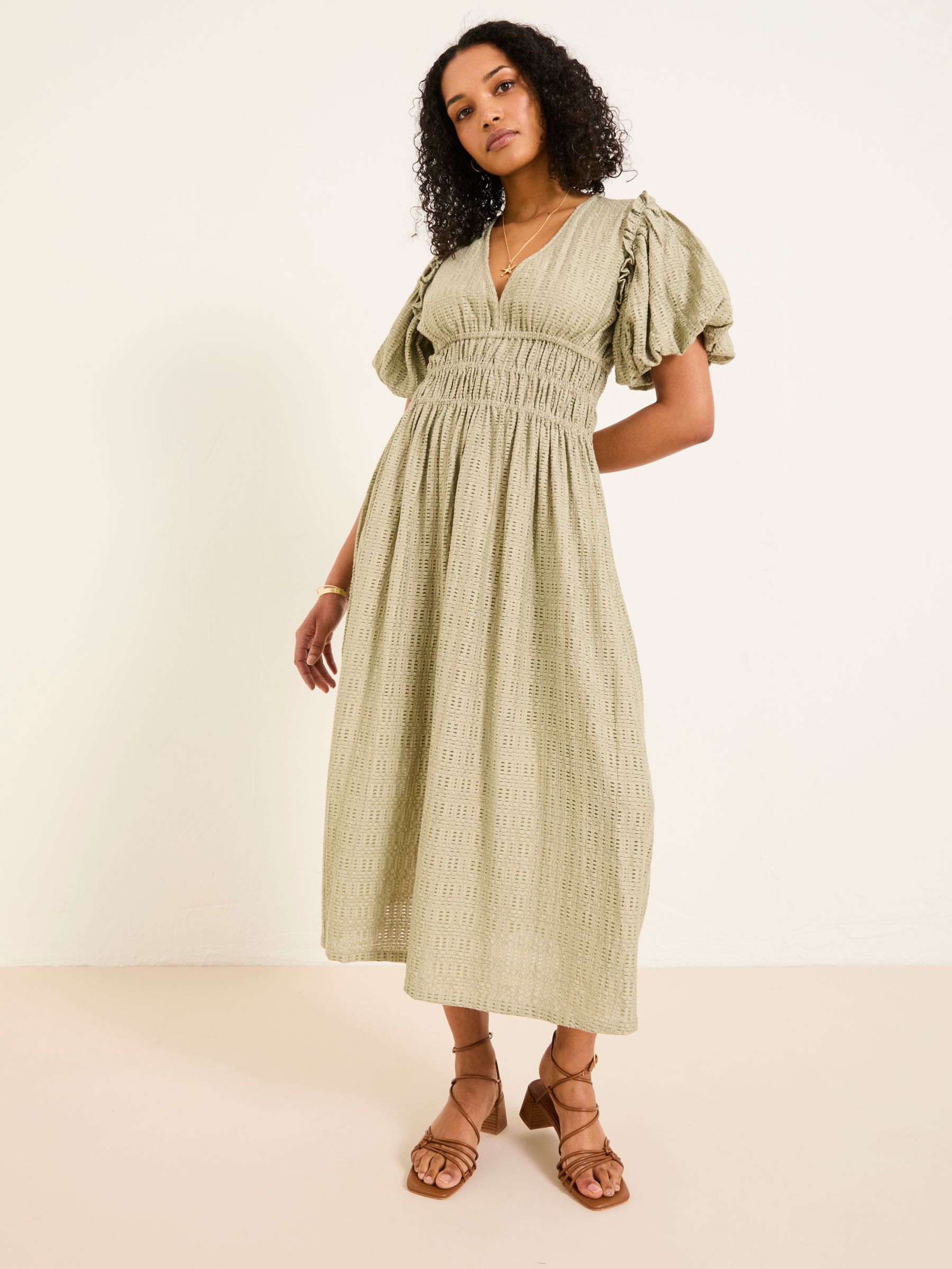 dress with organza Felice Organza Dress