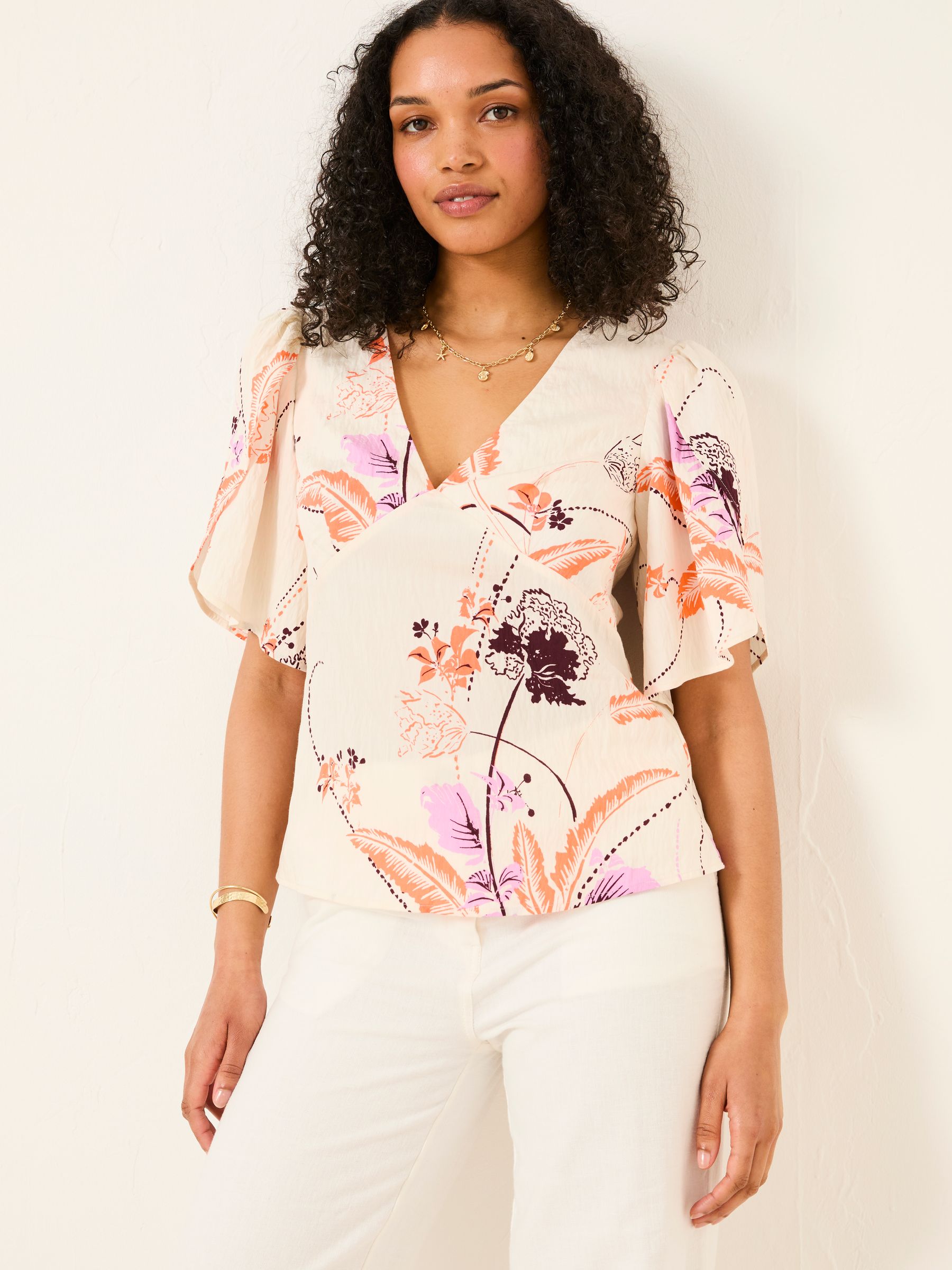 Flute Sleeve Top