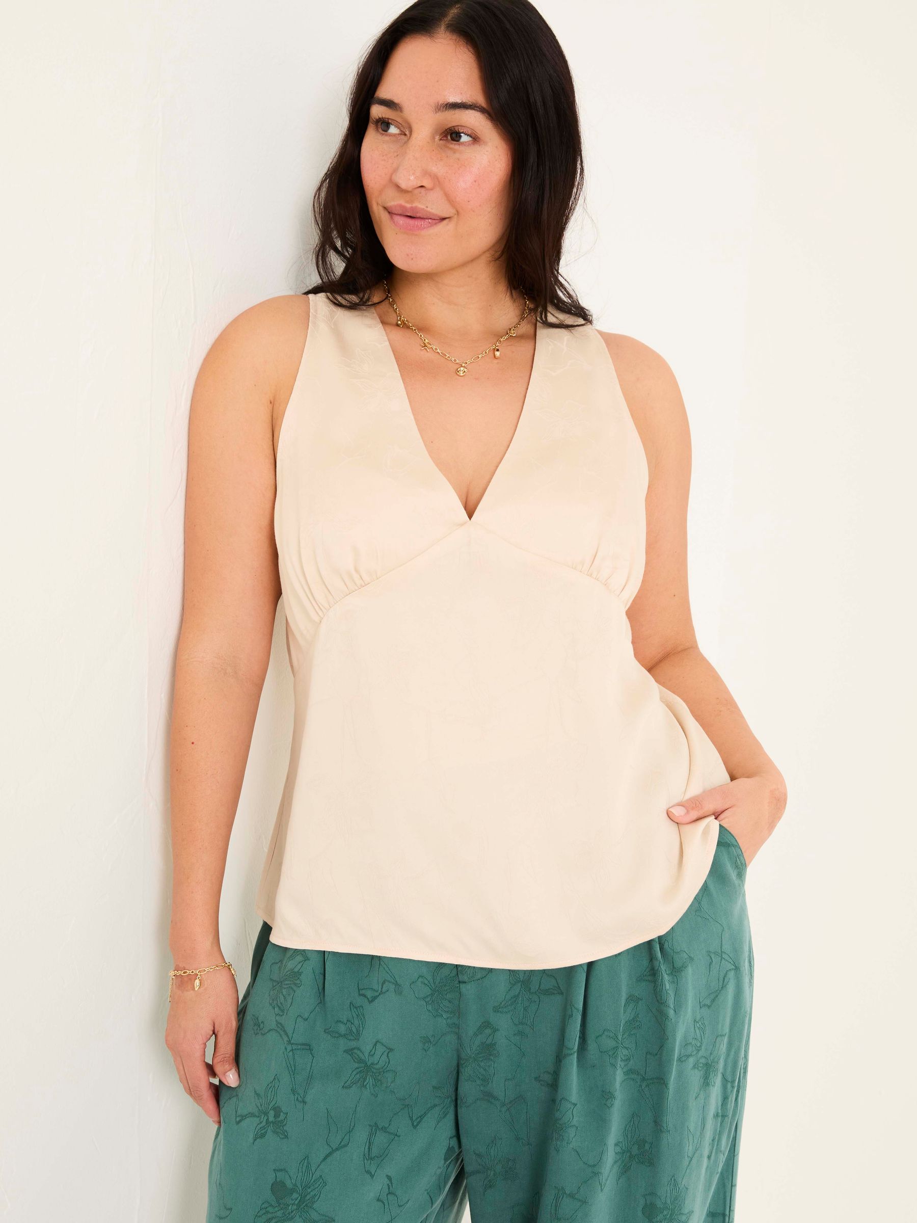 Cordelia Ivory Camisole - Image 6 of 12