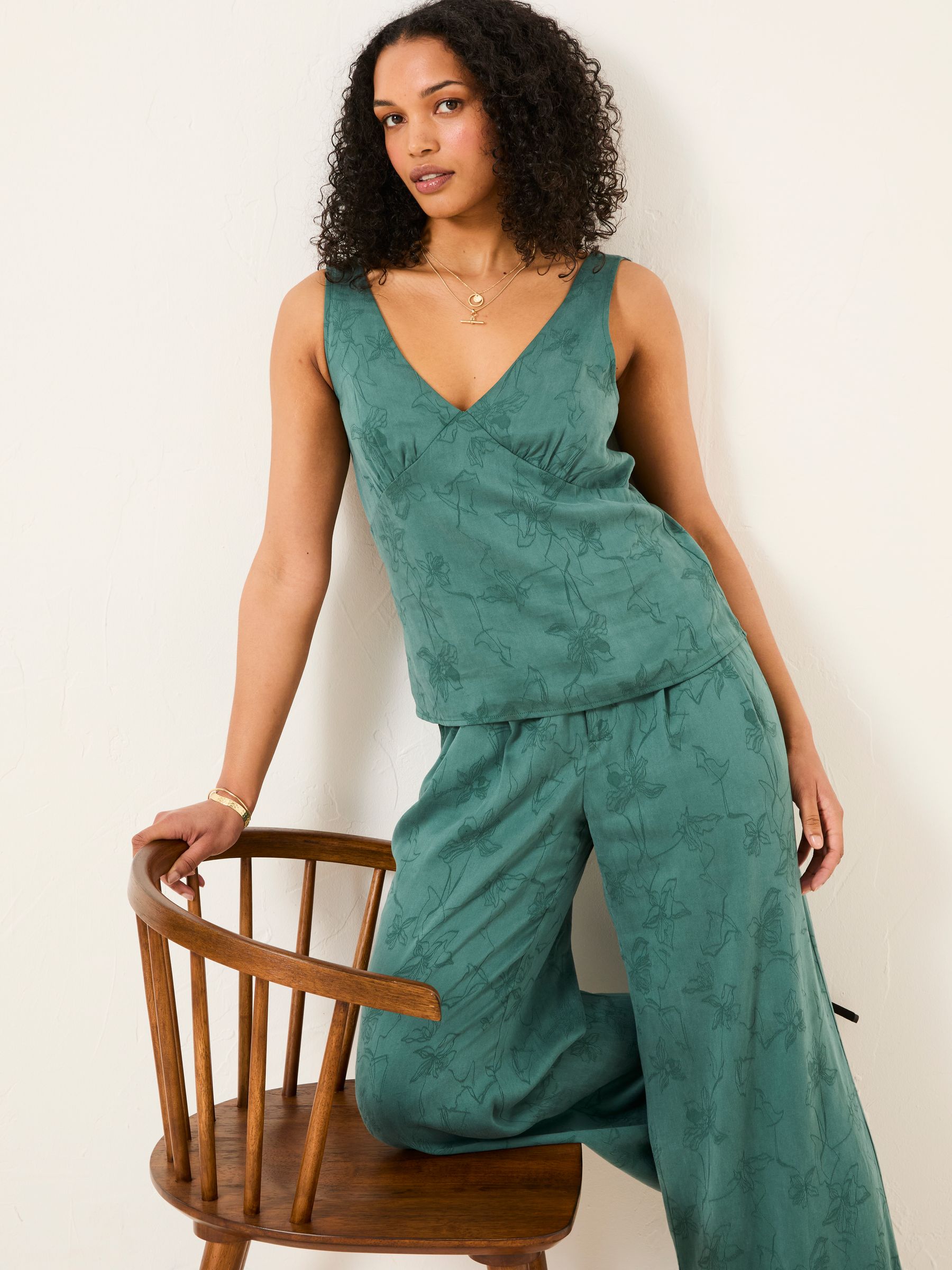 Cordelia Jade Green Camisole - Image 4 of 13