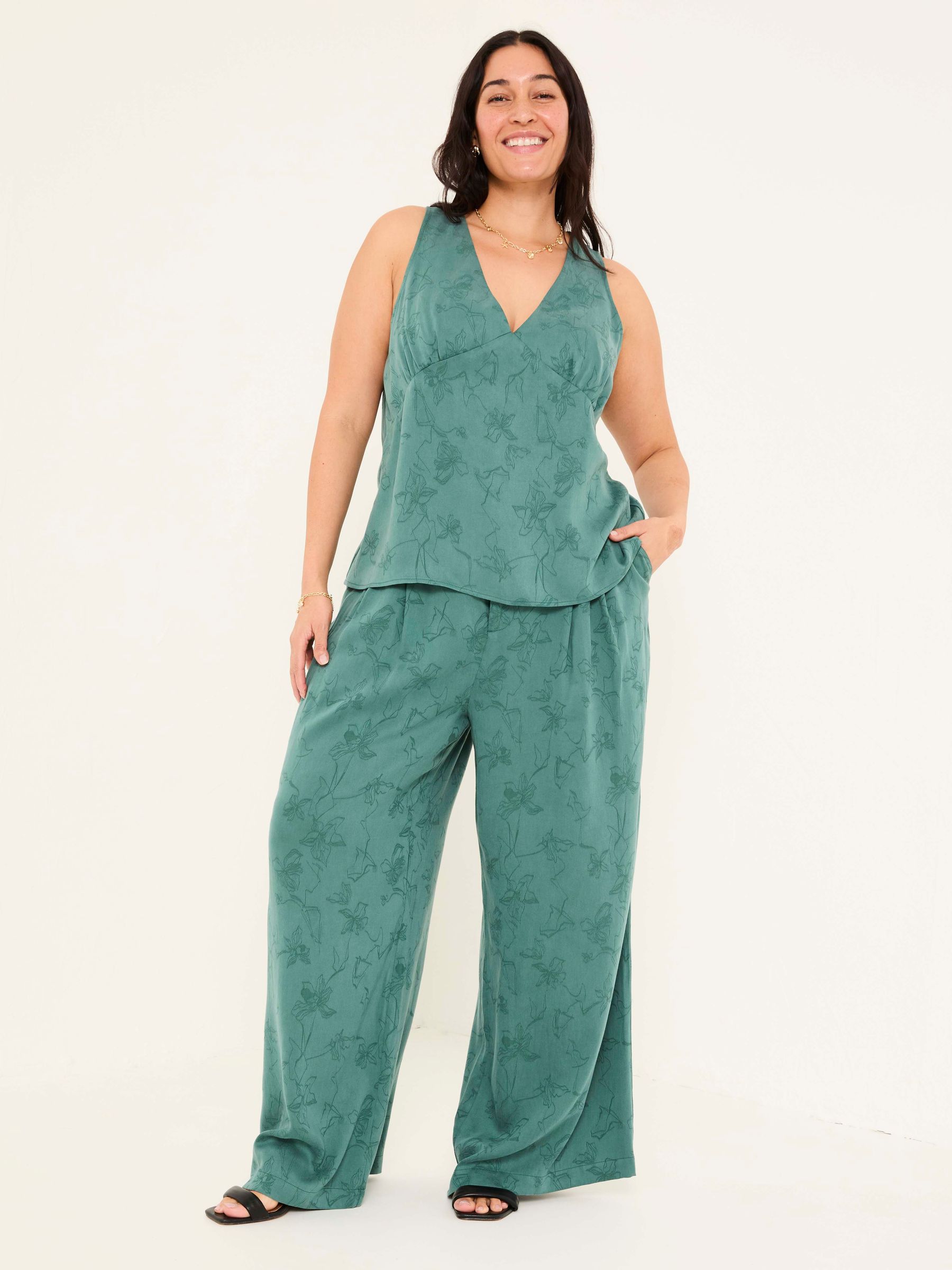 Cordelia Jade Green Camisole - Image 9 of 13