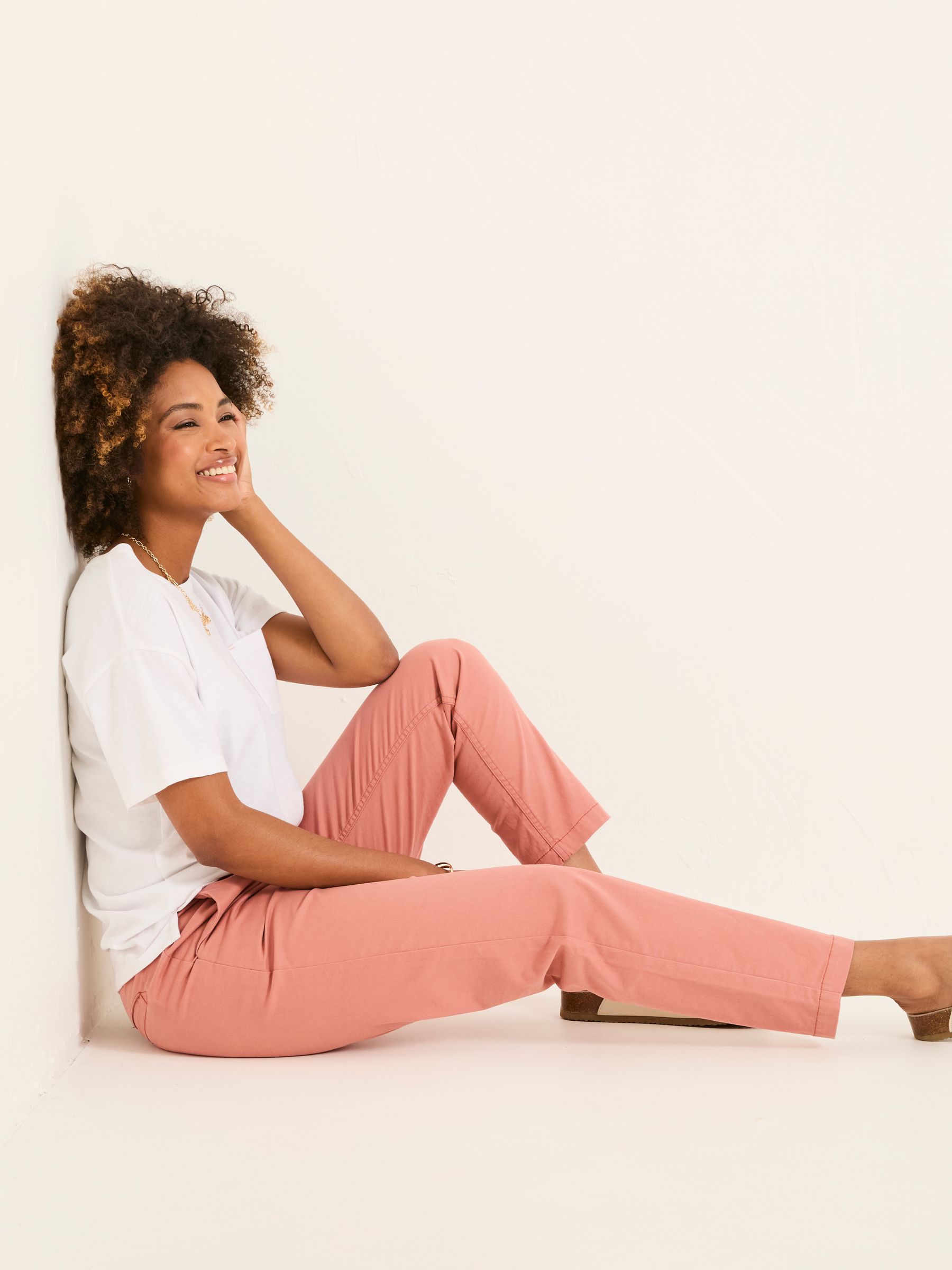 Rye Rose Pink Chino Trousers - Image 4 of 5