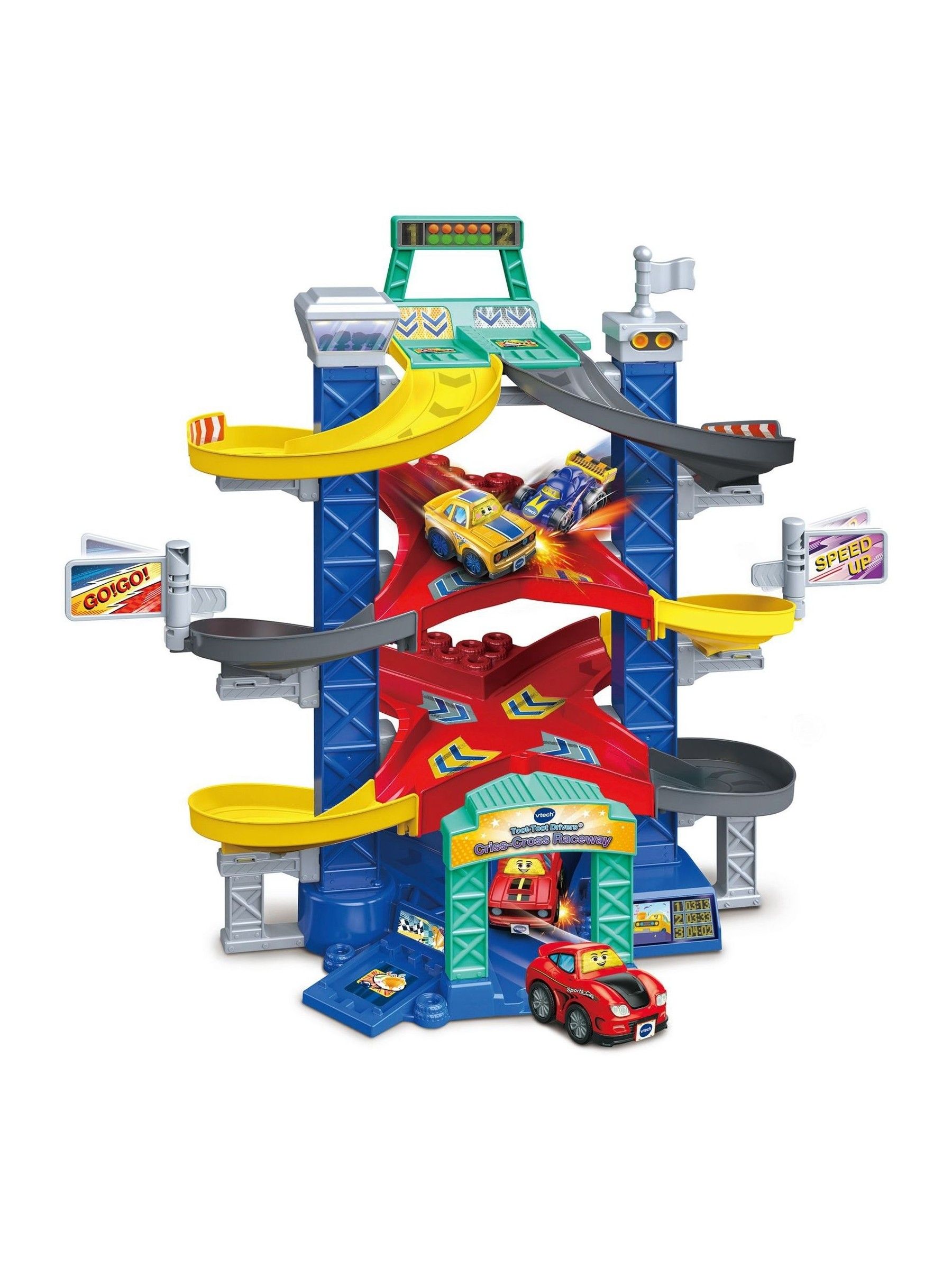 V-Tech Toot-Toot Drivers® Criss-Cross Raceway - Image 2 of 3