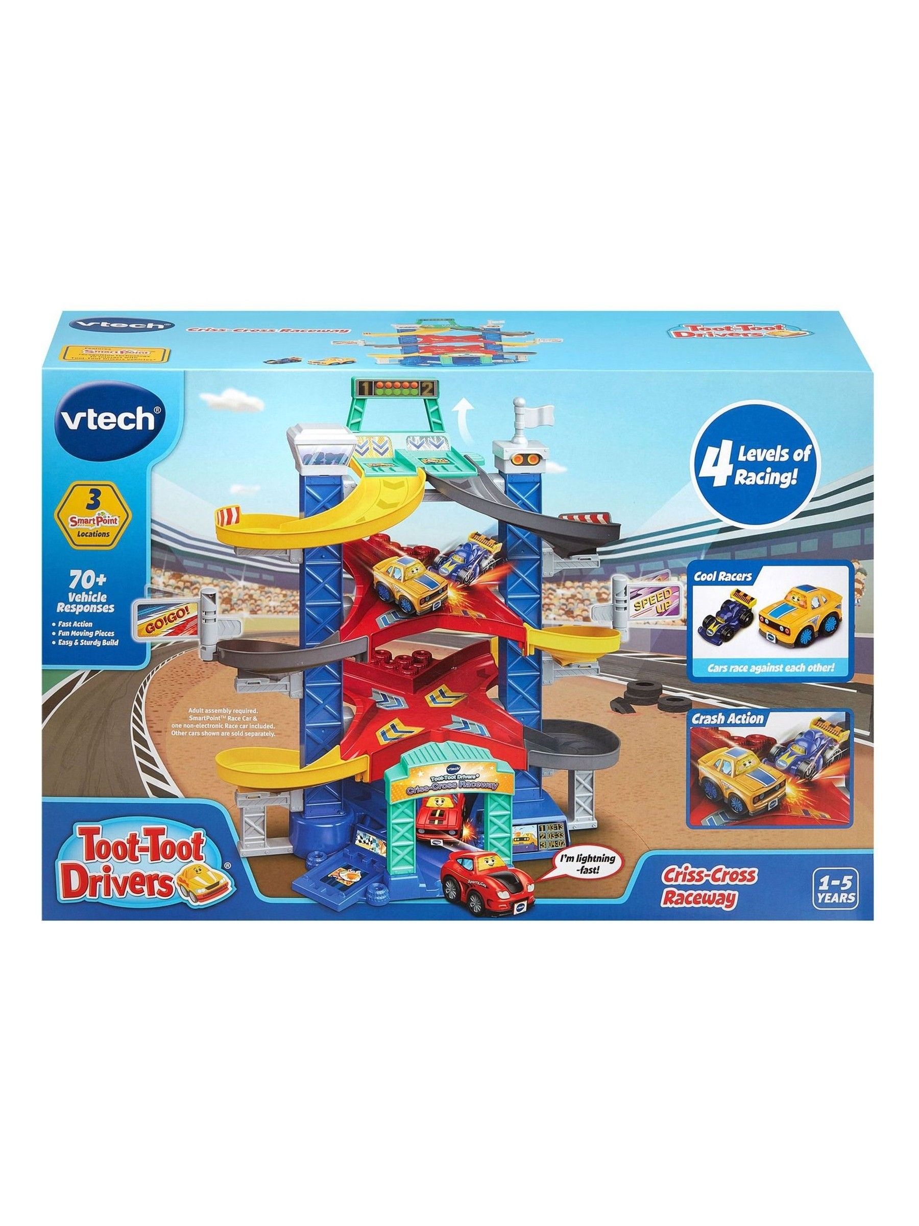 V-Tech Toot-Toot Drivers® Criss-Cross Raceway - Image 3 of 3