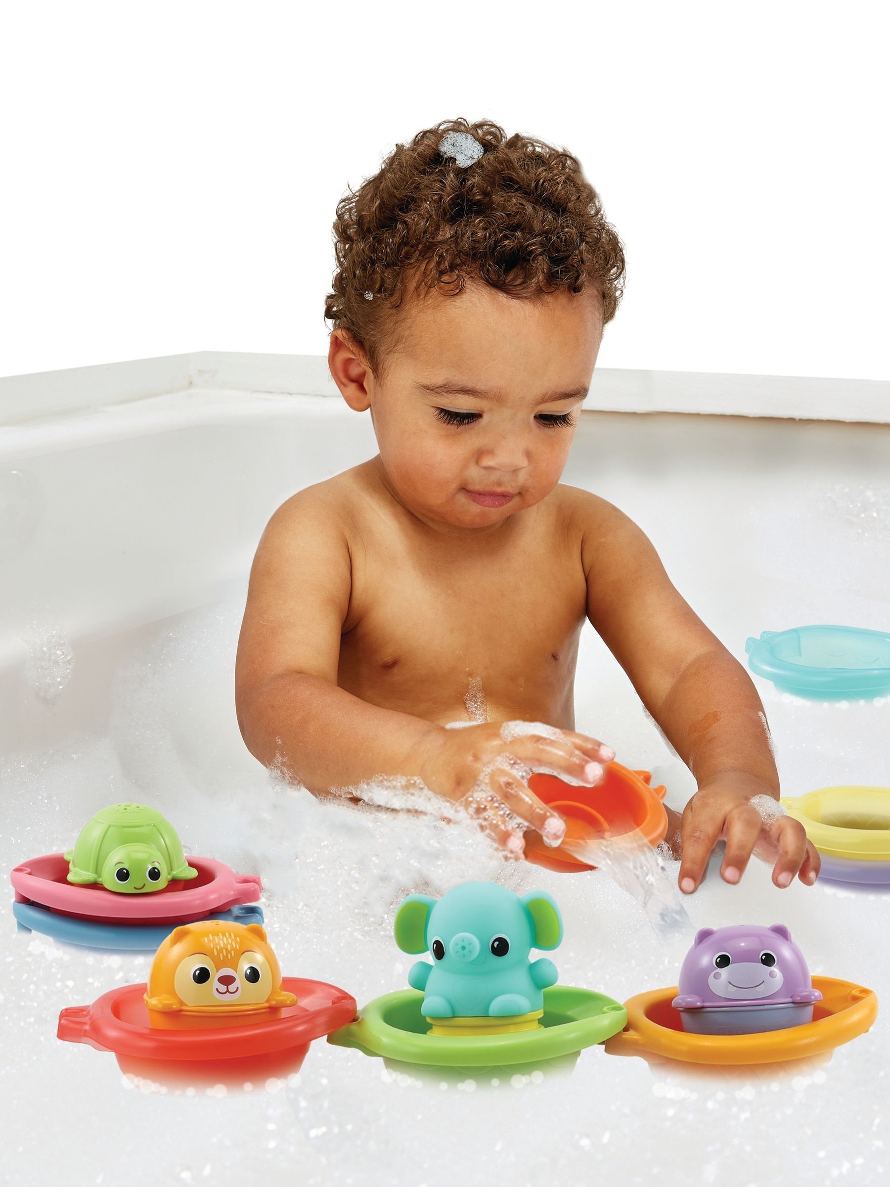 V-Tech Stack & Splash Bathtime Boats - Image 1 of 3