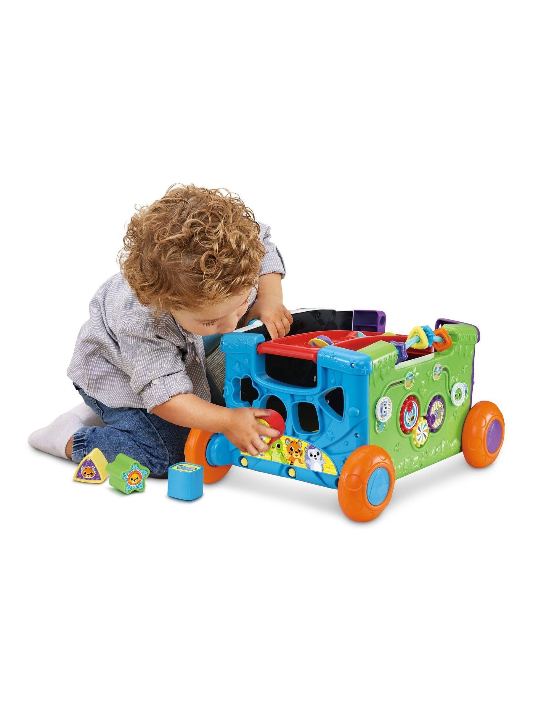 V-Tech Sort & Discover Activity Wagon - Image 1 of 4