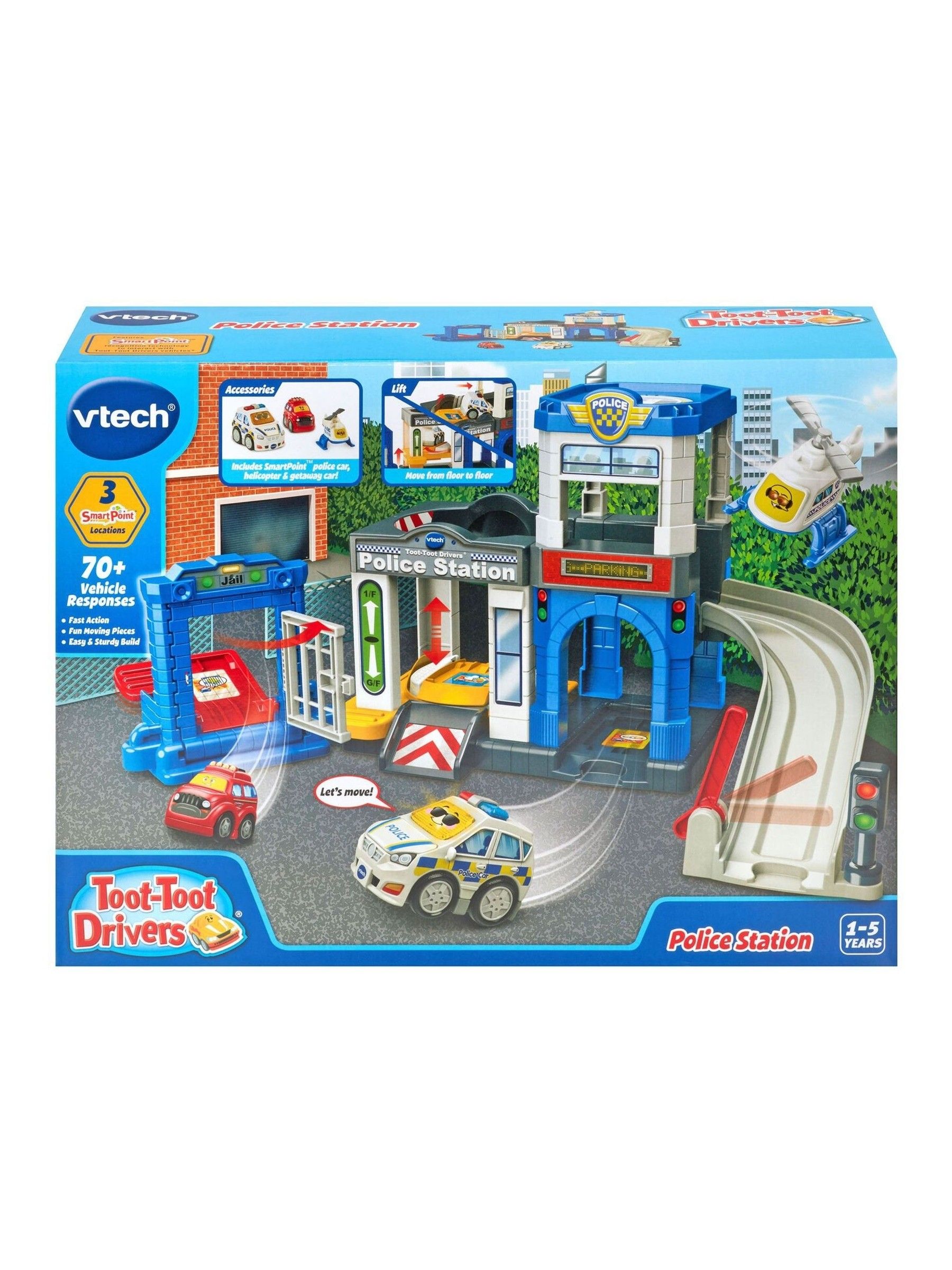 V-Tech Toot-Toot Drivers® Police Station - Image 3 of 3