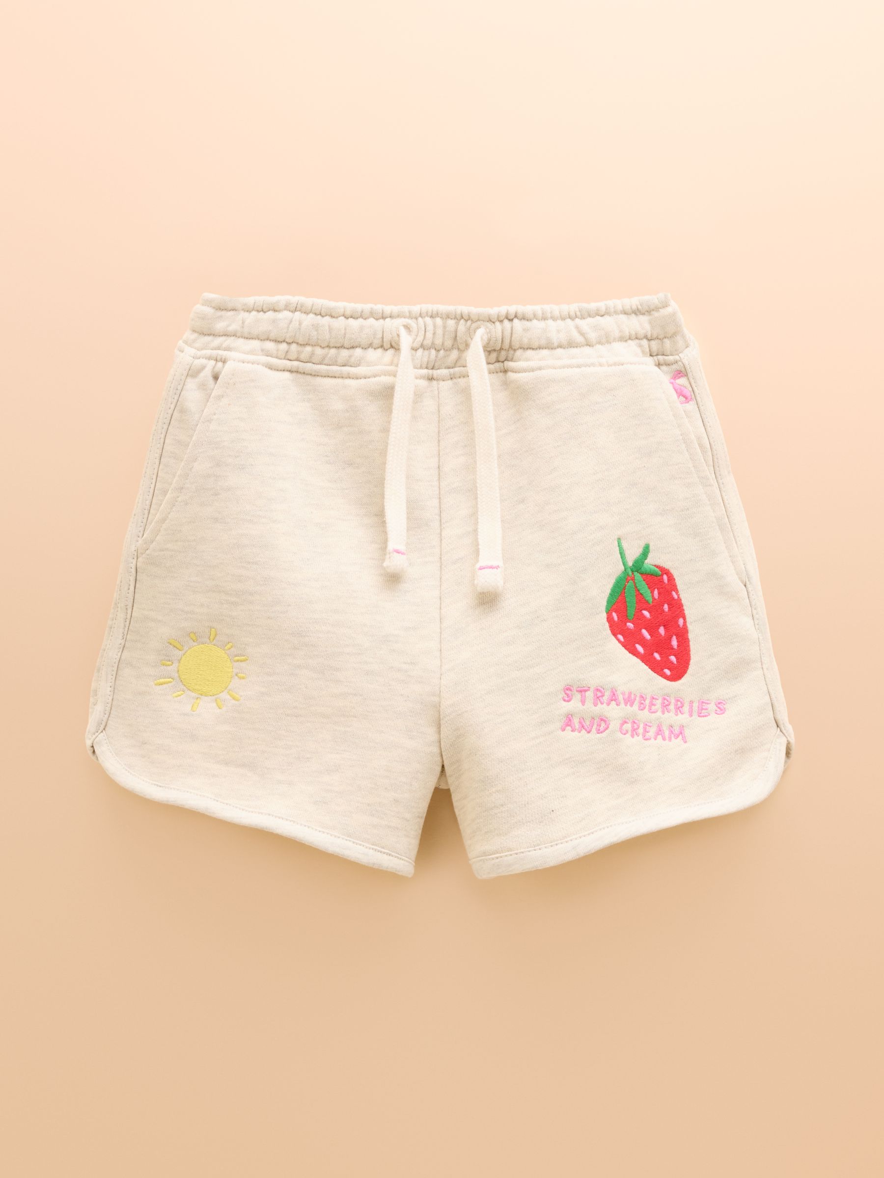 Summerdays Natural Embroidered Jersey Co-ord - Image 3 of 12