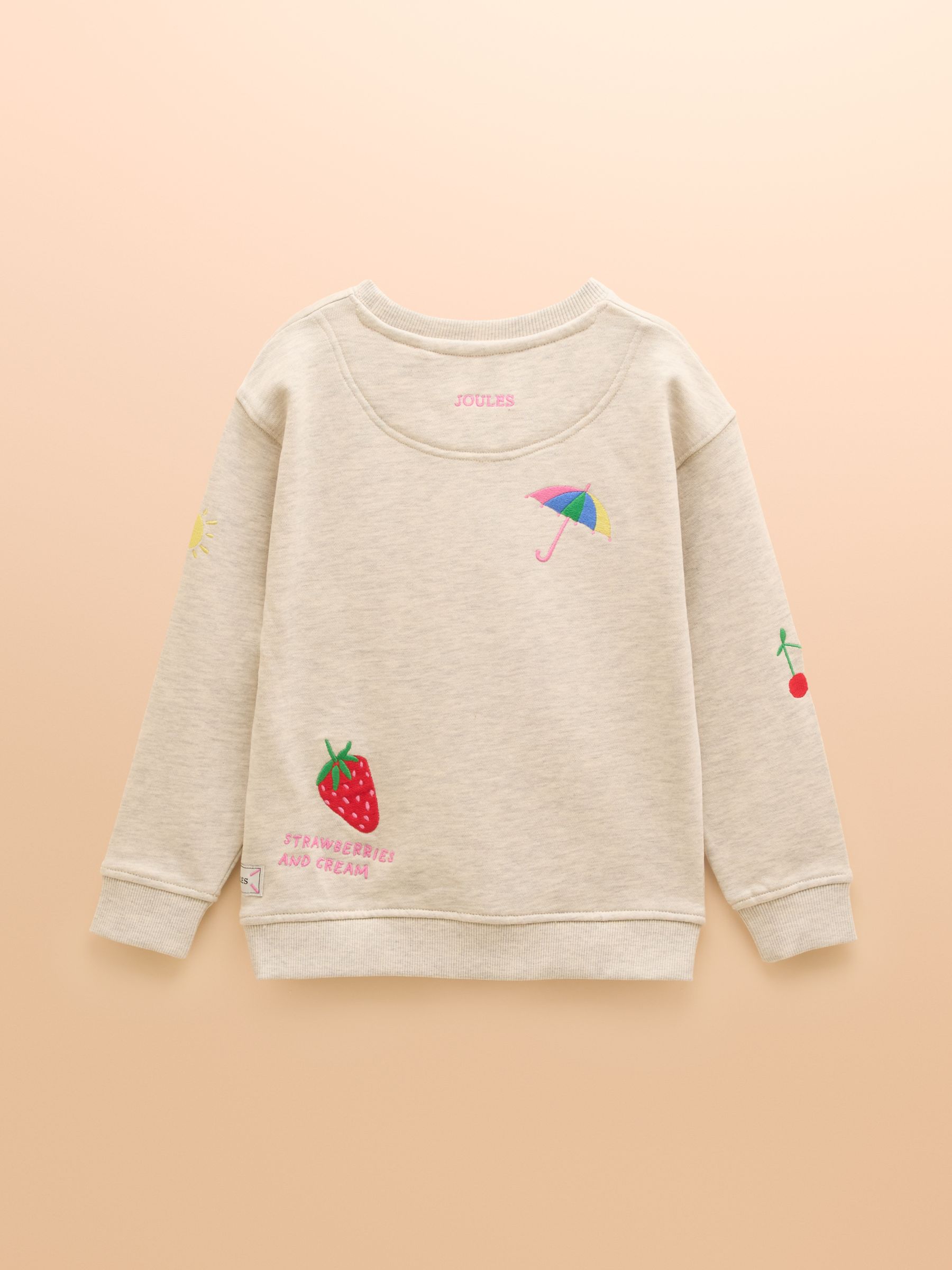 Summerdays Natural Embroidered Jersey Co-ord - Image 4 of 12