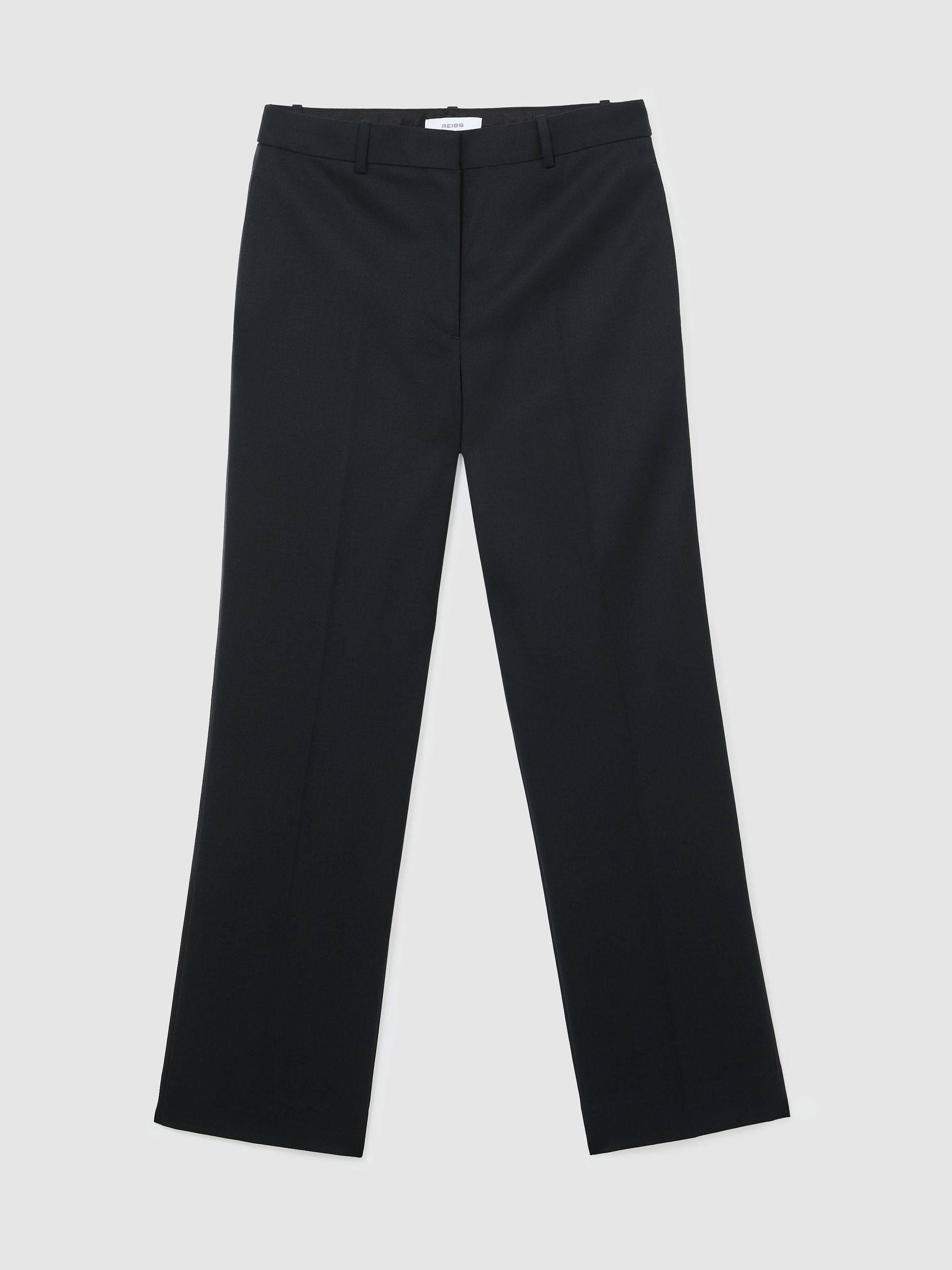 Pantalon de tailleur coupe droite petites tailles noir en laine mélangée - Image 2 de 9 Pantalon de tailleur coupe droite petites tailles noir en laine mélangée - Image 2 de 9