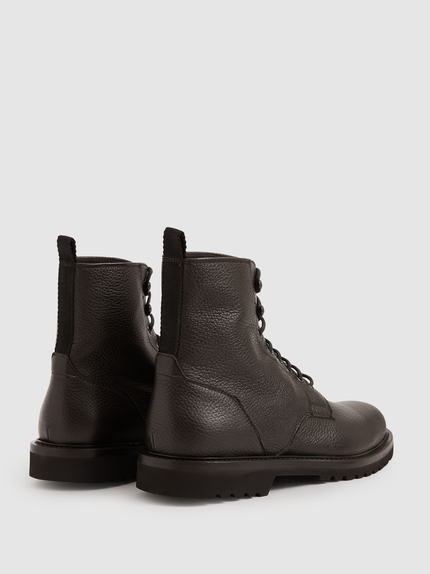 Harrys London Deerskin Ankle Dark Brown Boots in Dark Brown - Image 3 of 4