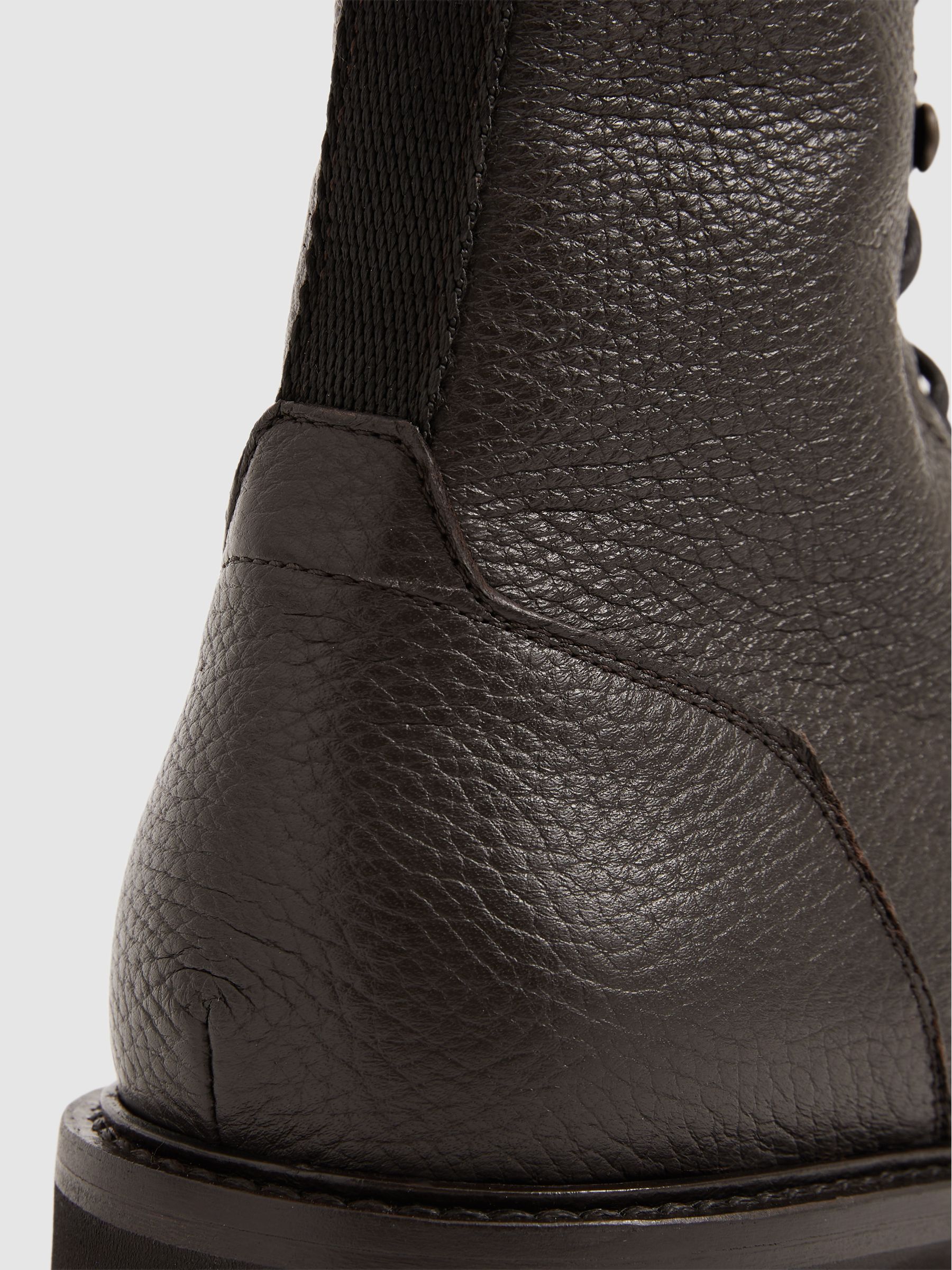 Harrys London Deerskin Ankle Dark Brown Boots in Dark Brown - Image 4 of 4