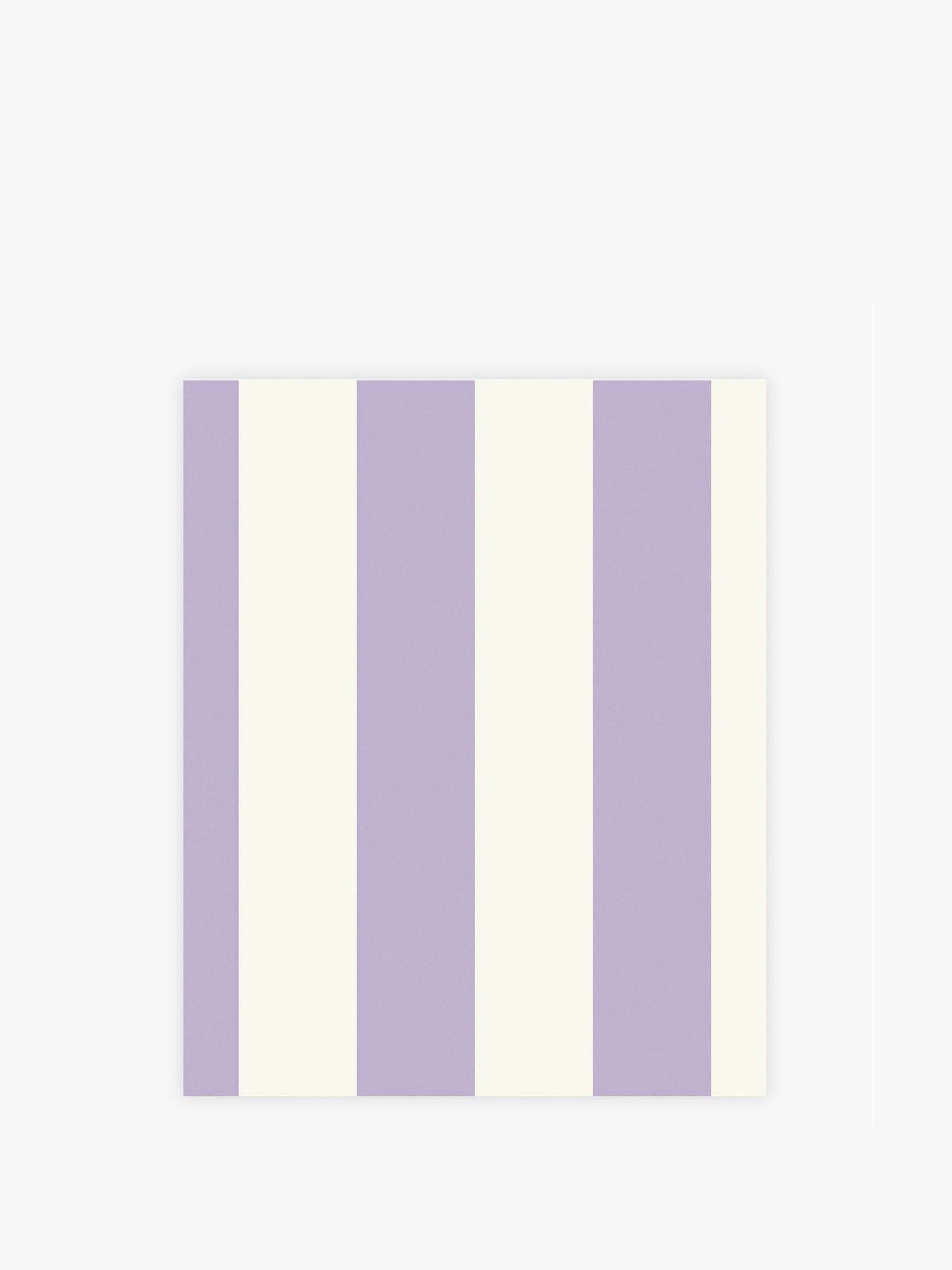 Next Lilac Craft Stripe 10M Wallpaper - Image 2 of 4