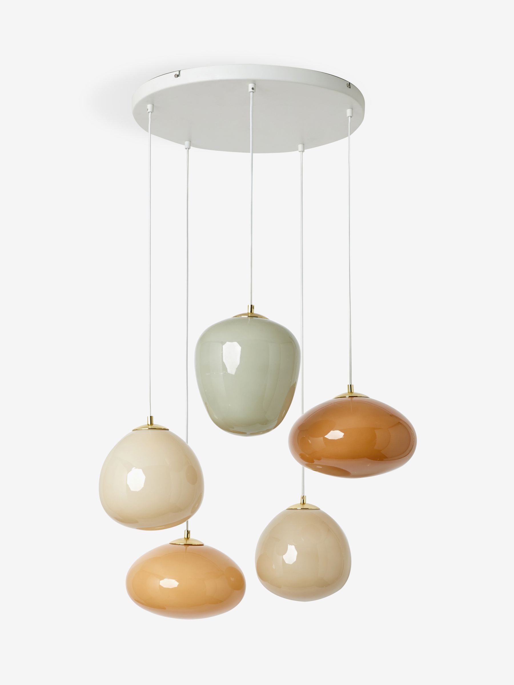 Adrianne 5 Light Cluster Pendant Ceiling Light in Neutral - Image 6 of 6