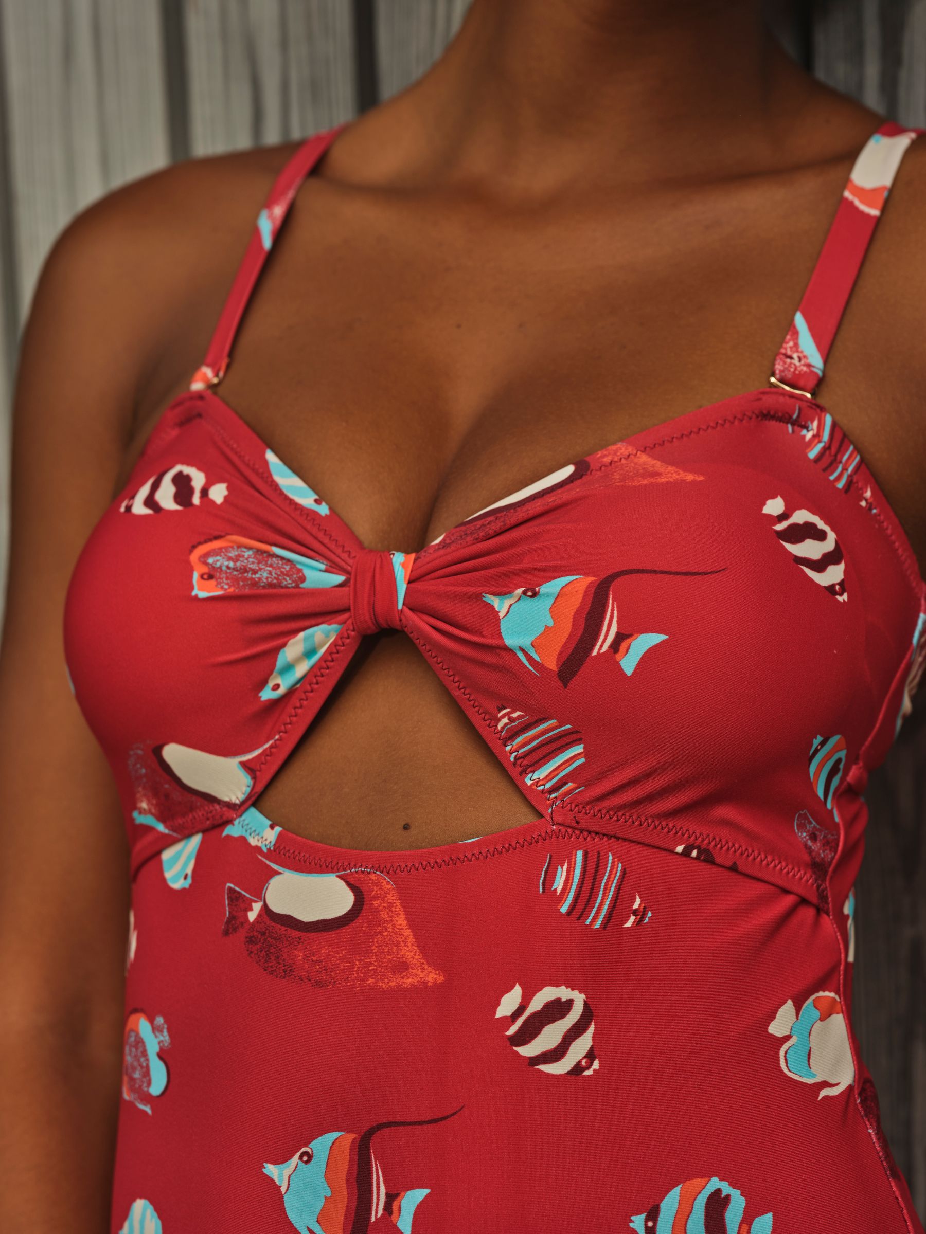 Brook Red Shoal Print Swimsuit - Image 3 of 6