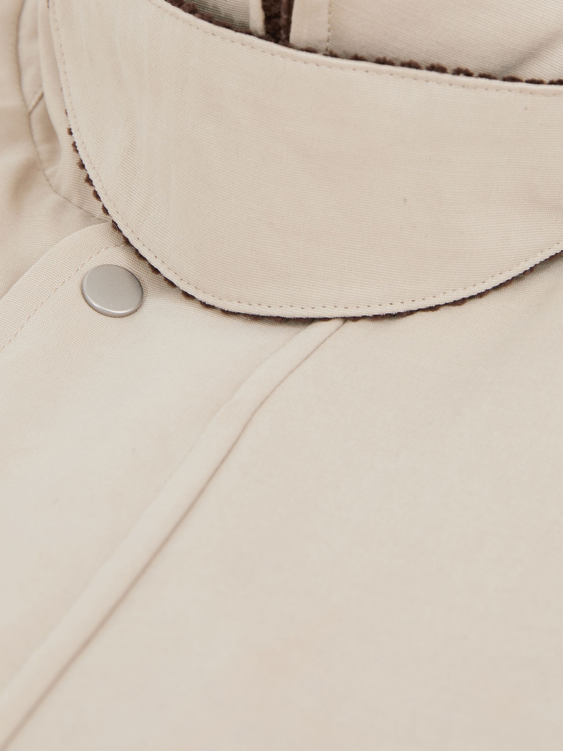 Corduroy Collar Field Jacket in Sand - Image 7 of 7