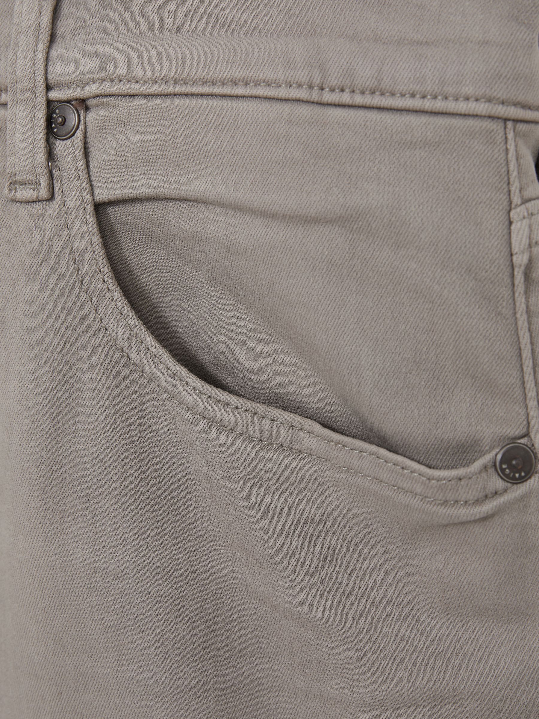 Paige Slim Straight-Leg Jeans in Silver Pearl - Image 6 of 6
