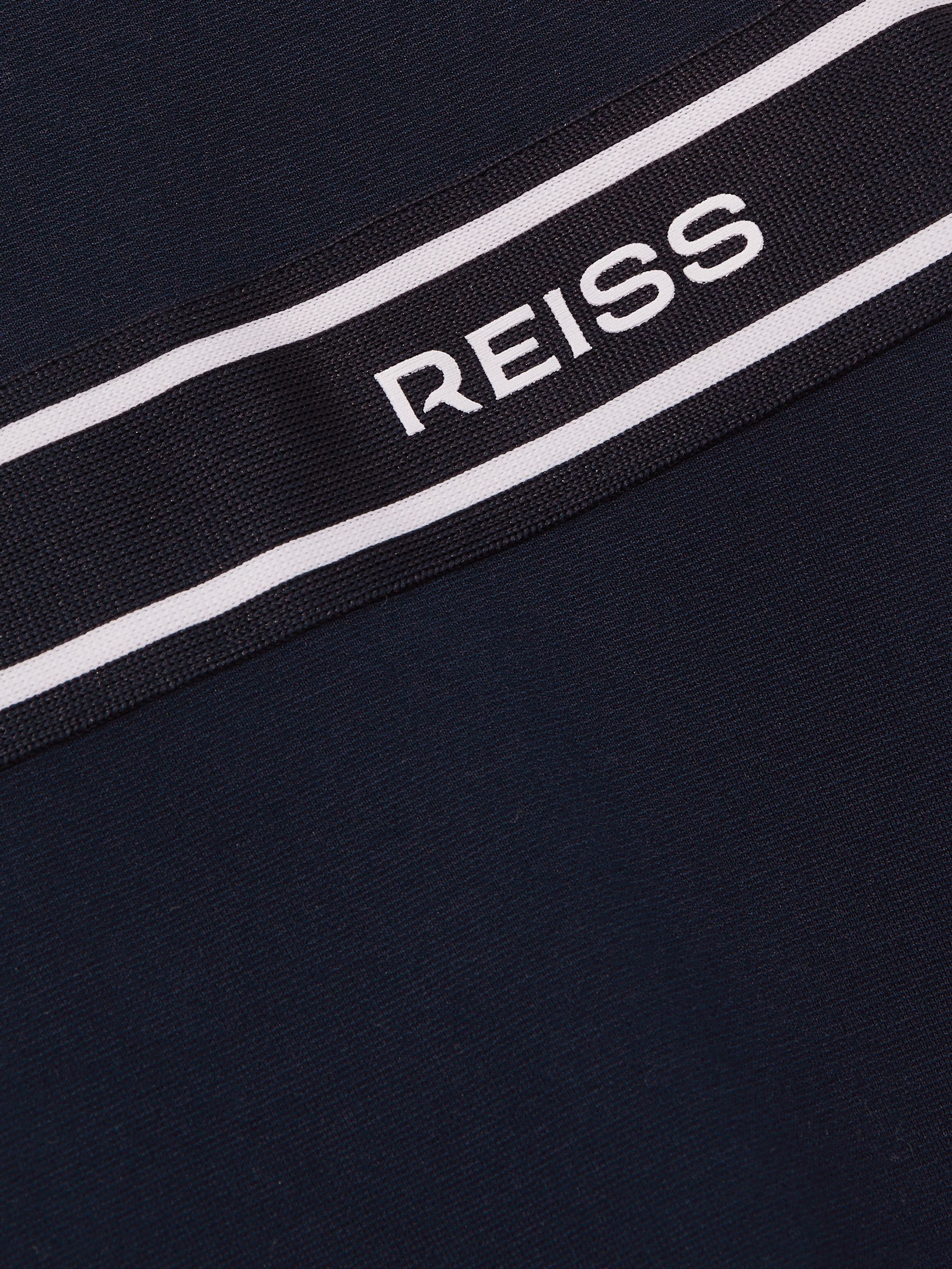 4-9 yrs Interlock-Jersey Logo-Waistband Dress in Navy - Image 4 of 4