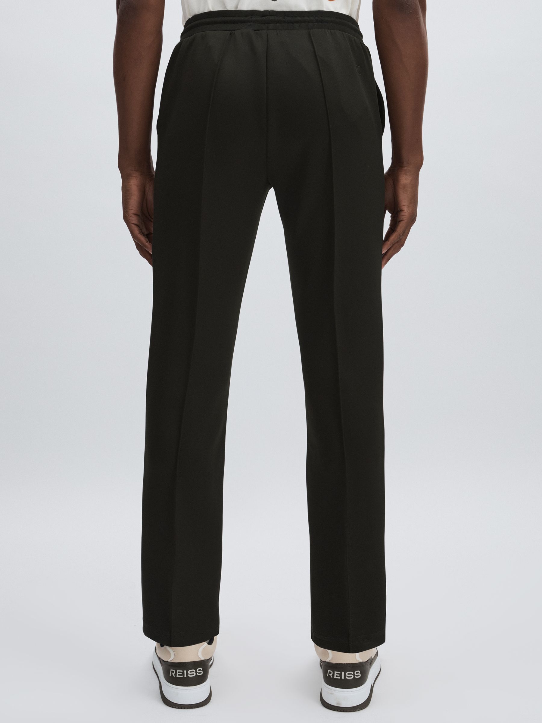 Slim Fit Drawstring Joggers in Dark Green - Image 5 of 6