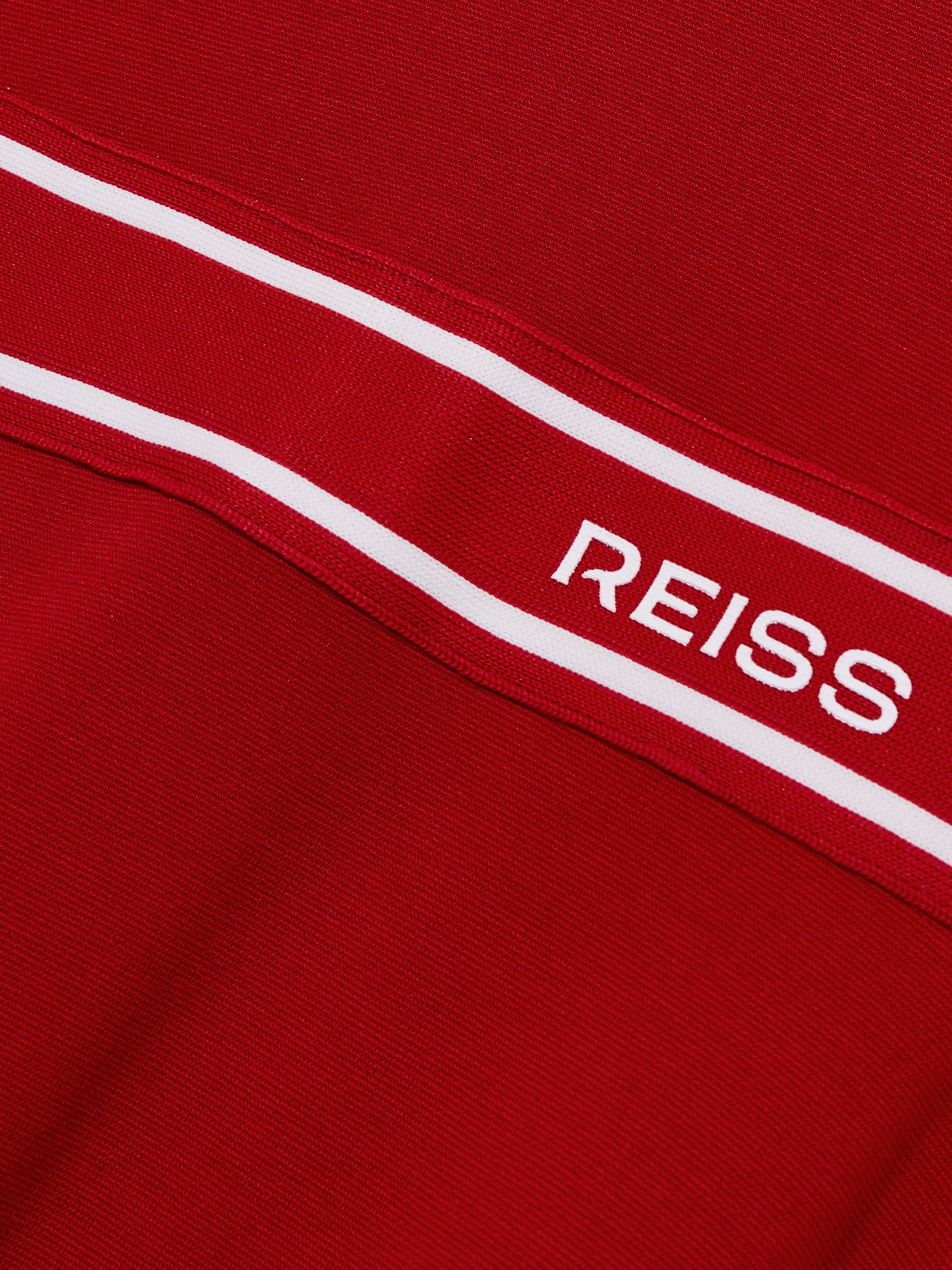 9-13 yrs Interlock-Jersey Logo-Waistband Dress in Red - Image 4 of 4