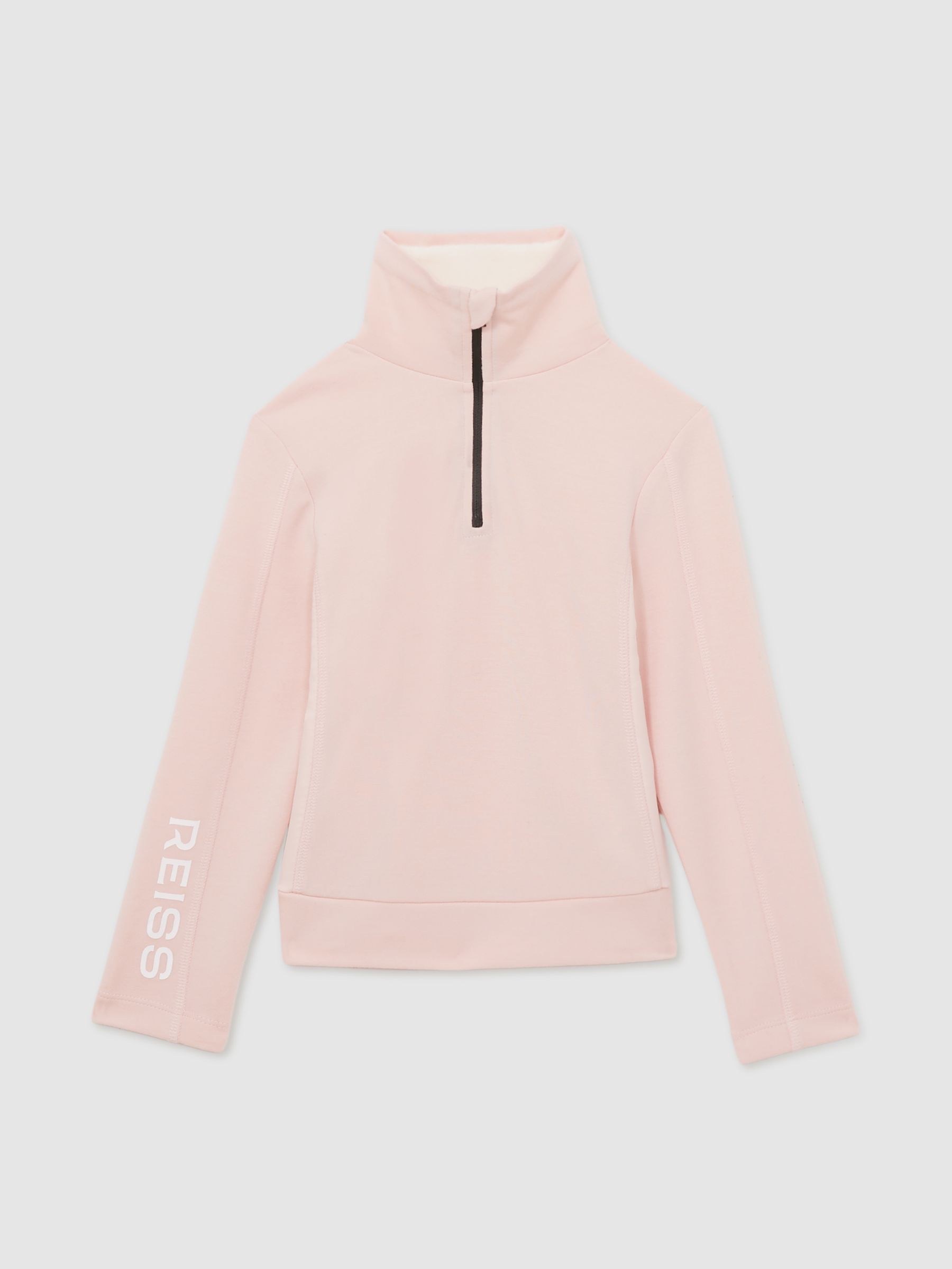 4-9 yrs Funnel-Neck Base-Layer Top in Pink - Image 2 of 4