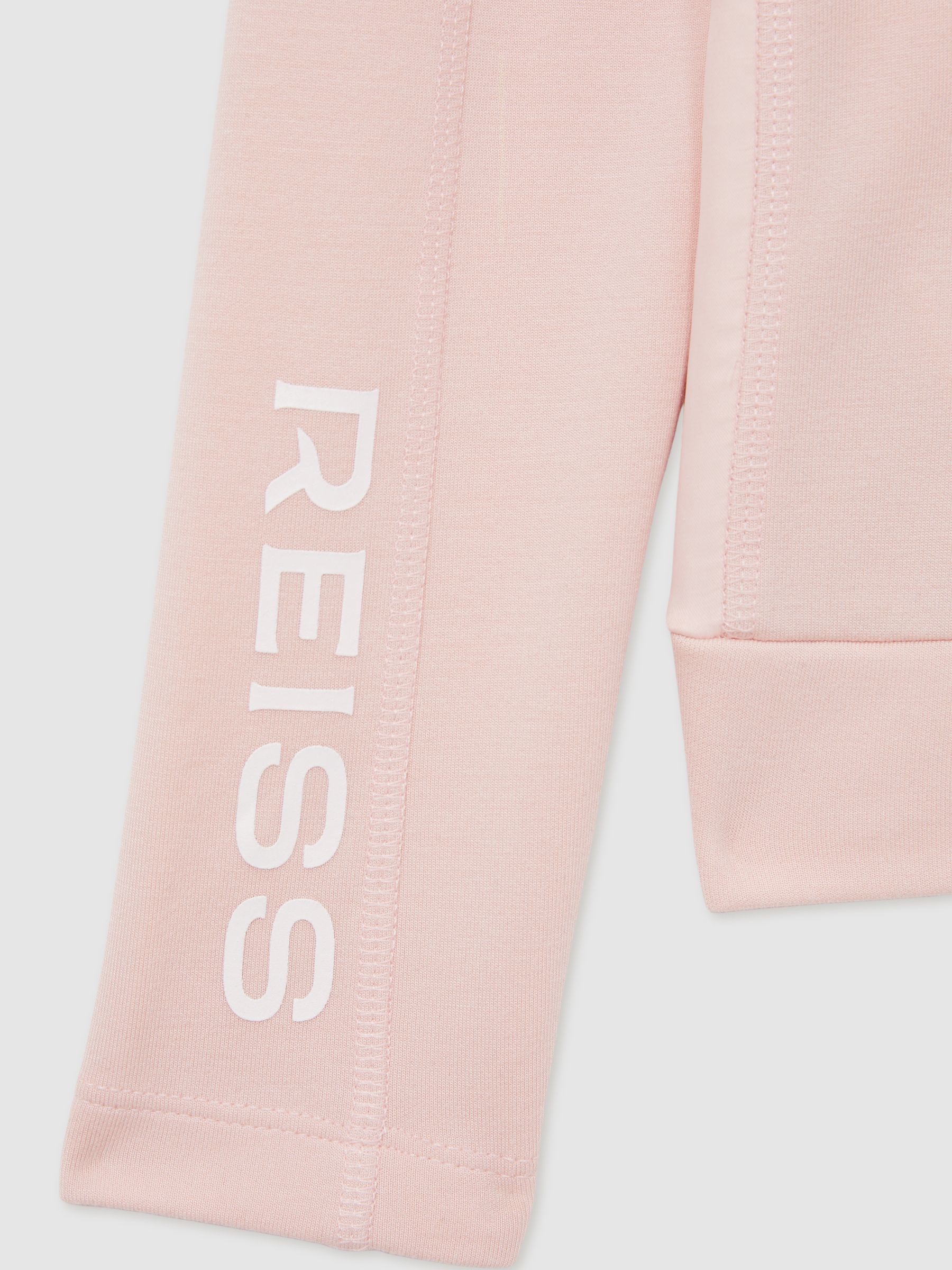 4-9 yrs Funnel-Neck Base-Layer Top in Pink - Image 4 of 4
