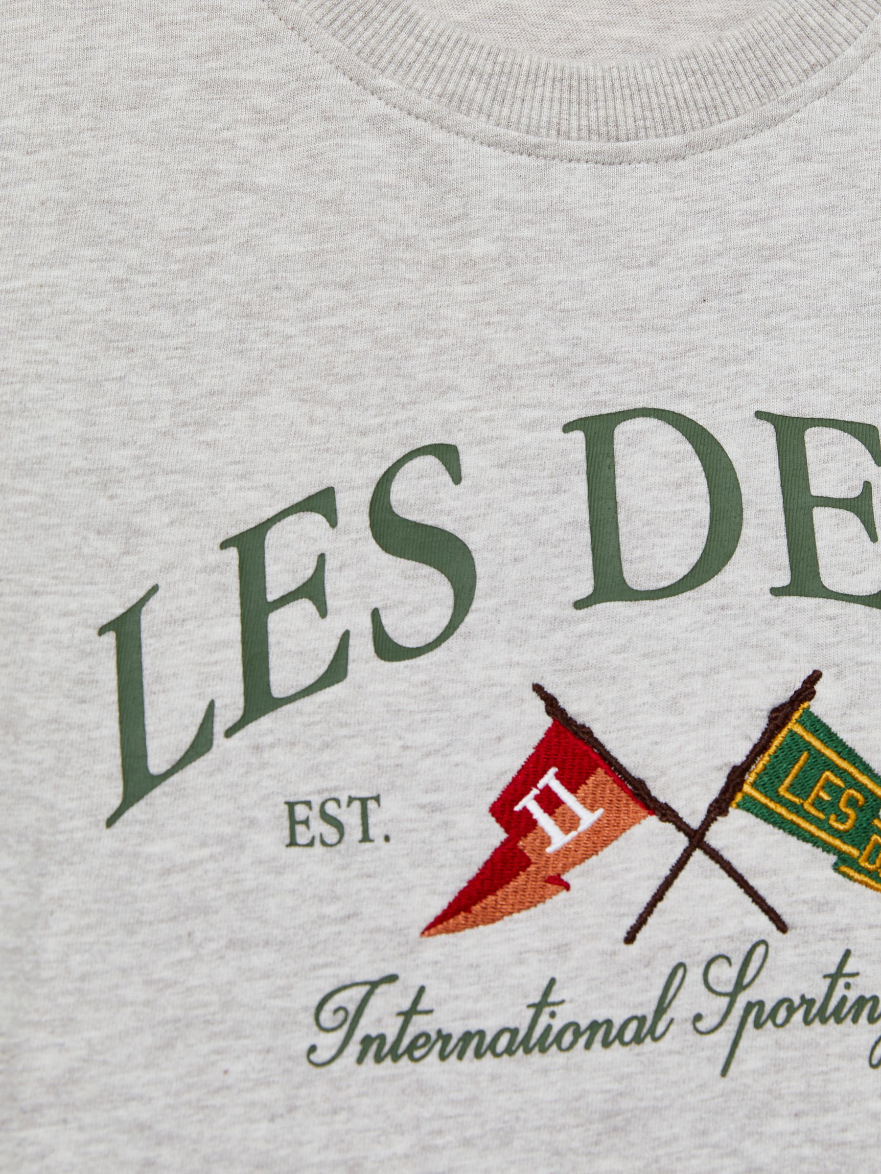 Organic-Cotton Ivy League T-Shirt in Oatmeal - Image 6 of 6