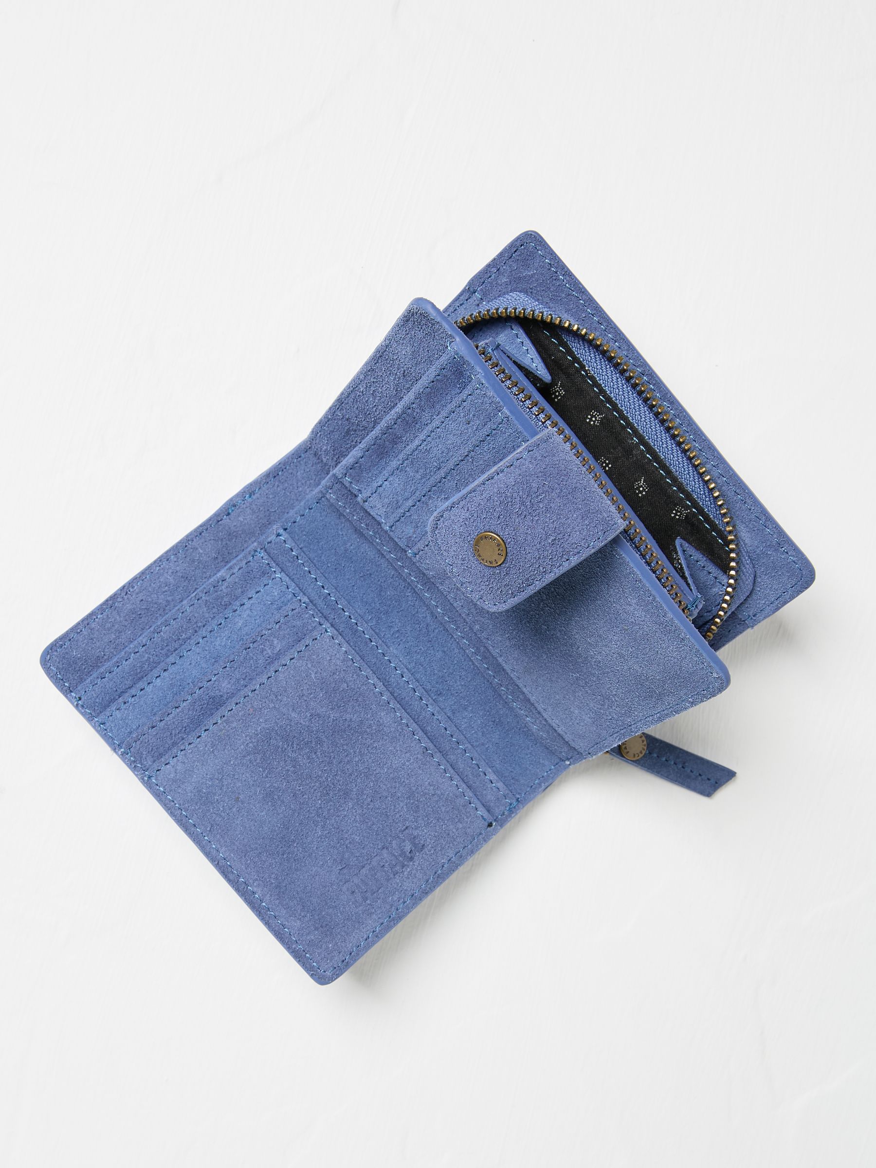 Blue Etta Suede Purse - Image 2 of 2