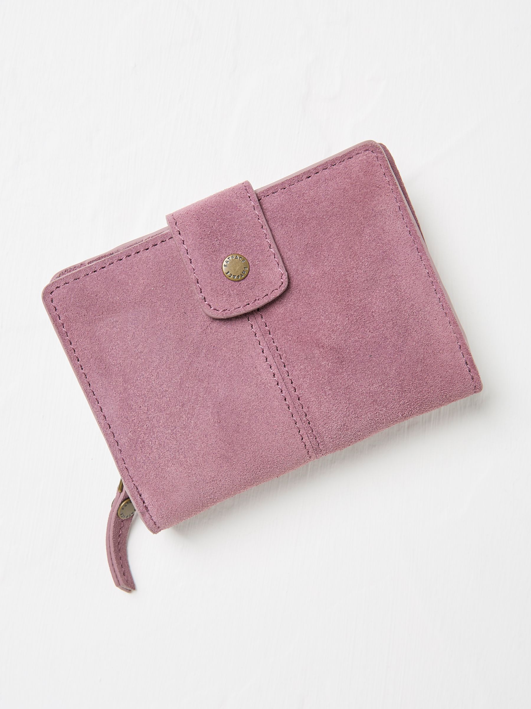 Purple Etta Suede Purse - Image 1 of 2