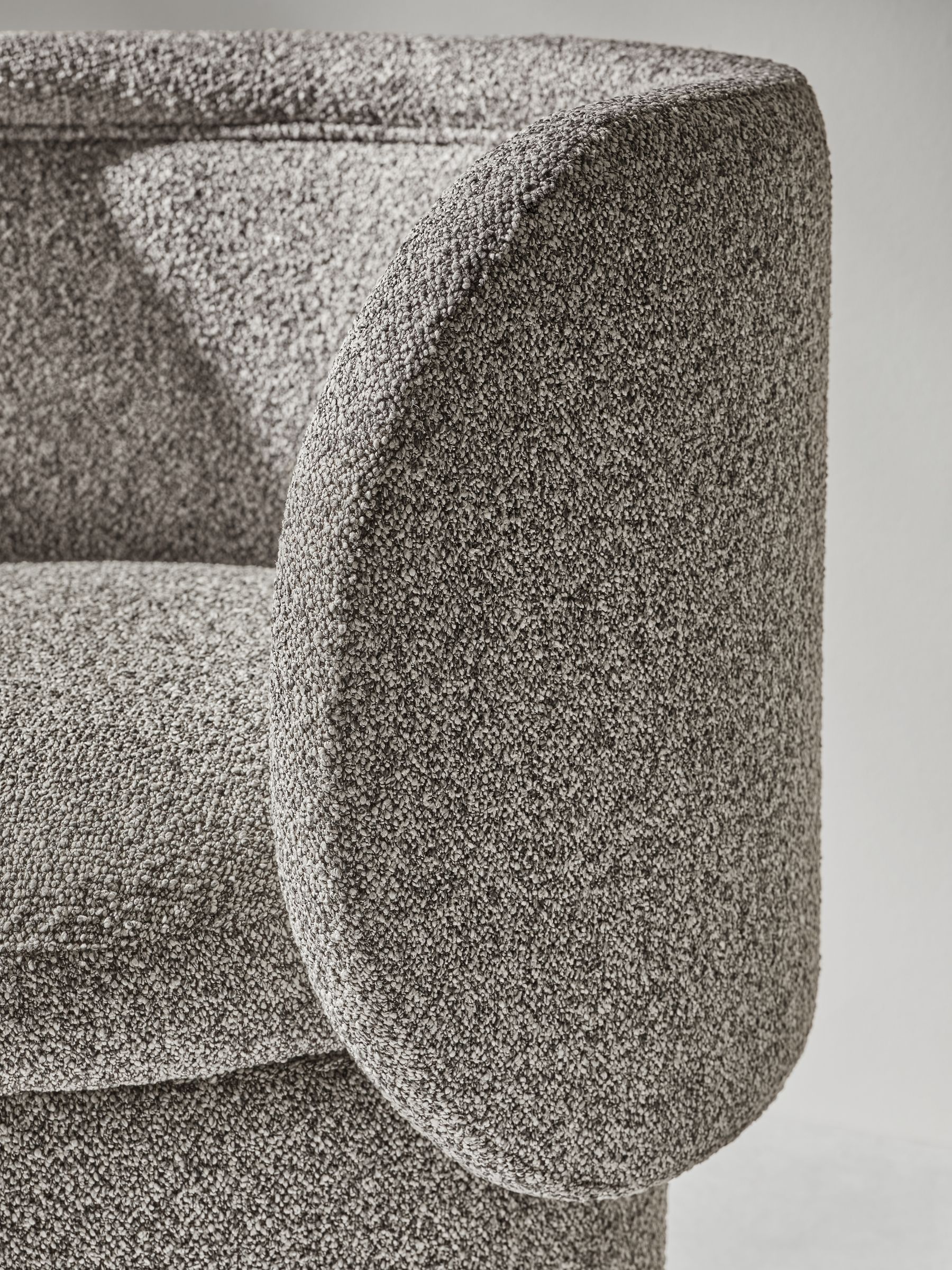 Eva Accent in Grey Marl Pax Boucle - Image 3 of 5